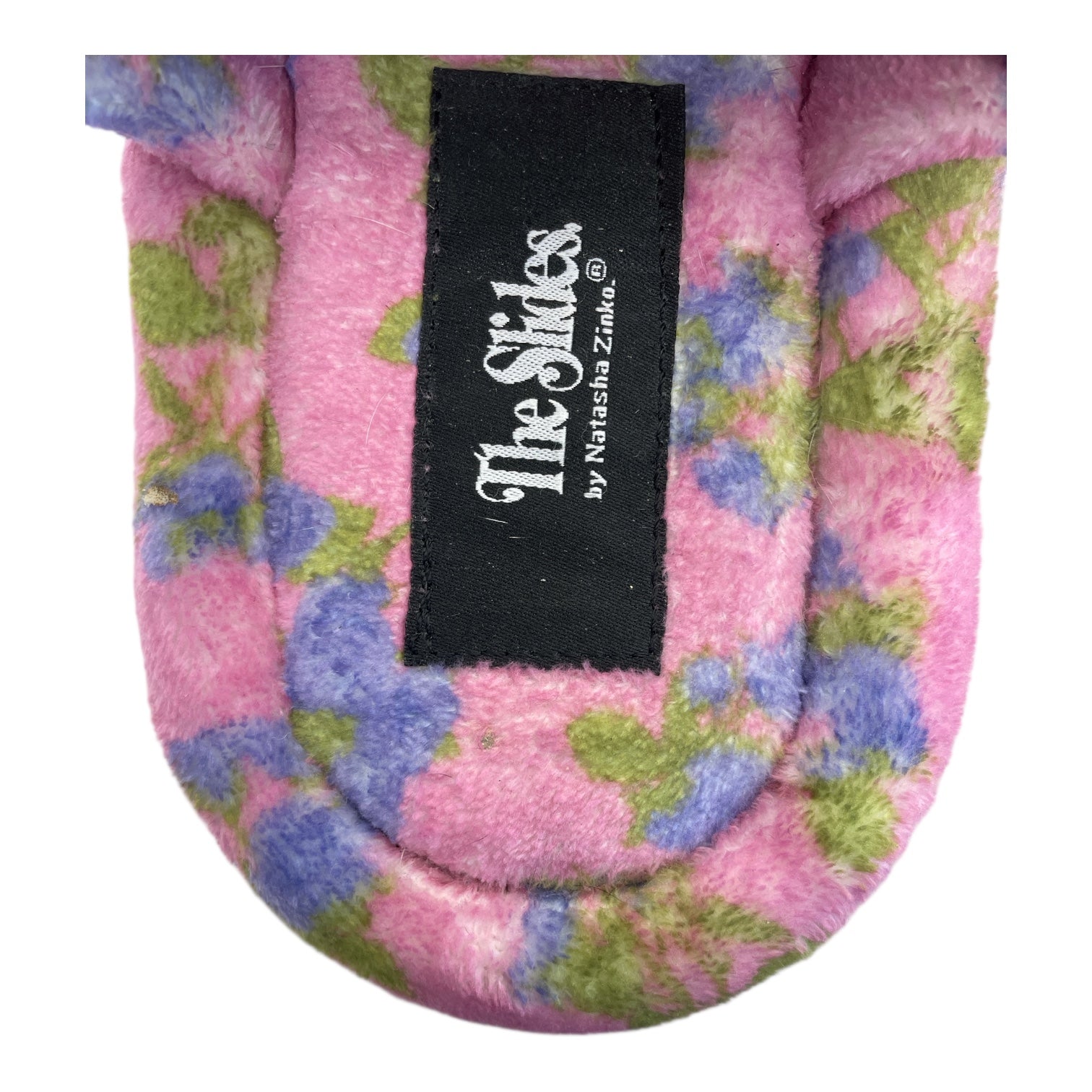 NZ(NATASHA ZINKO)/Sandals/S/Floral Pattern/Cotton/PNK/Open-Toe/the foral slides view 3