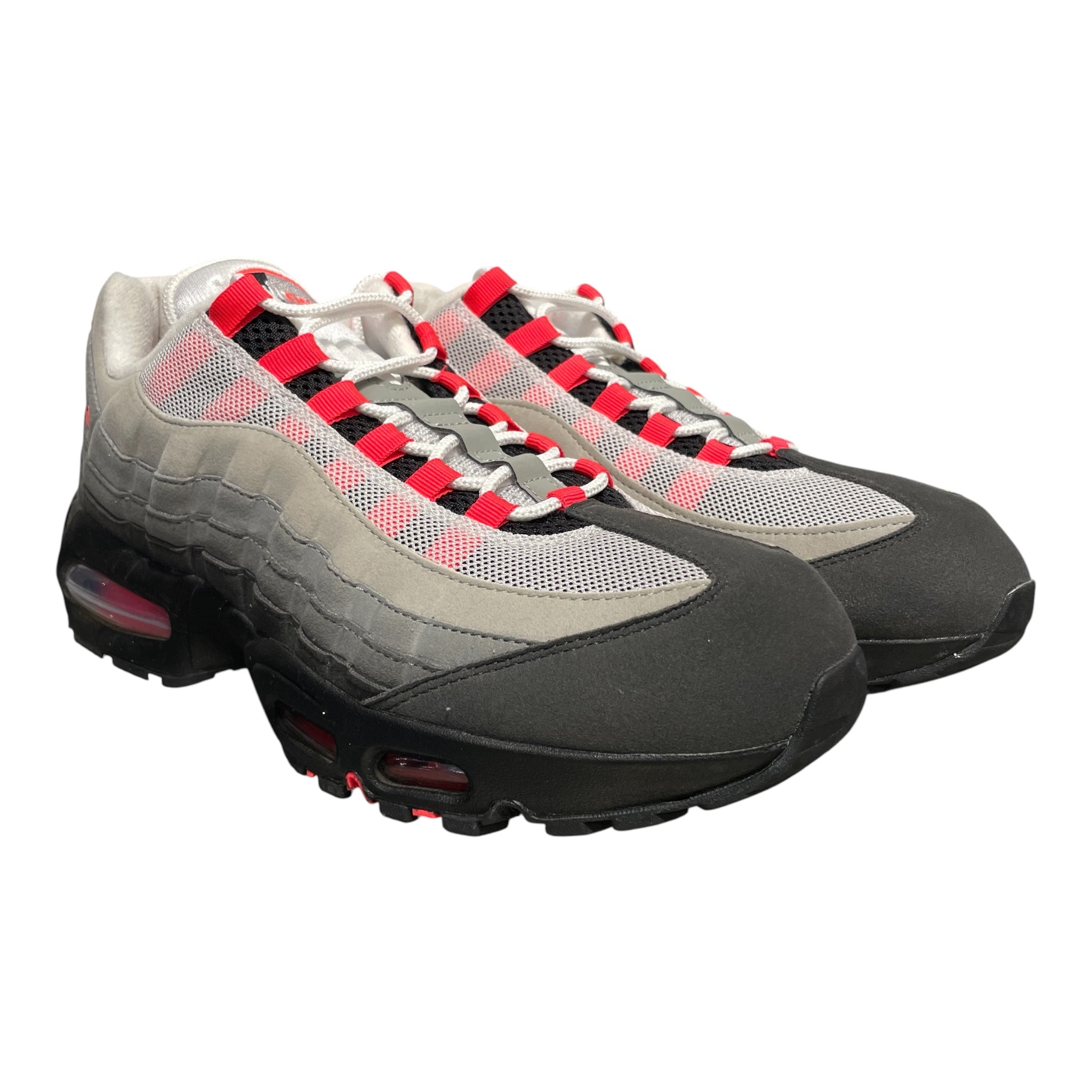 NIKE/Low-Sneakers/US 12/WHT/air max 95 pnk gry