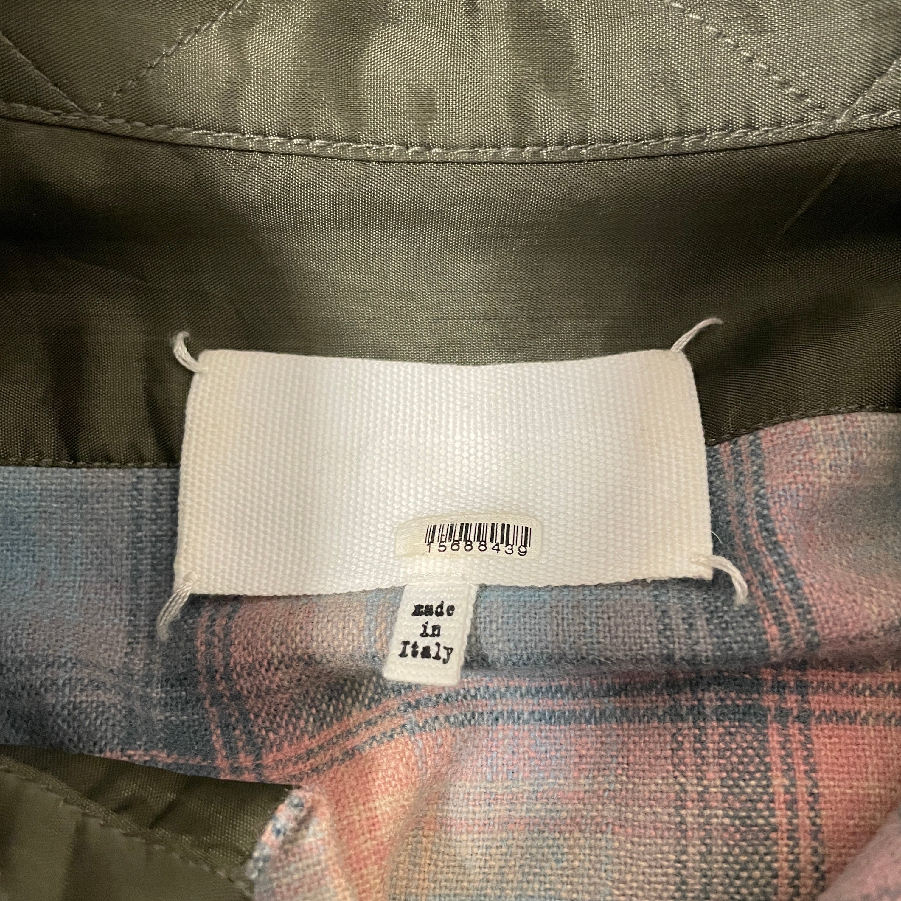 Maison Margiela/PENDLETON/Flannel Shirt/44/Cotton/MLT/Plaid/PINK BLUE PLAID view 3