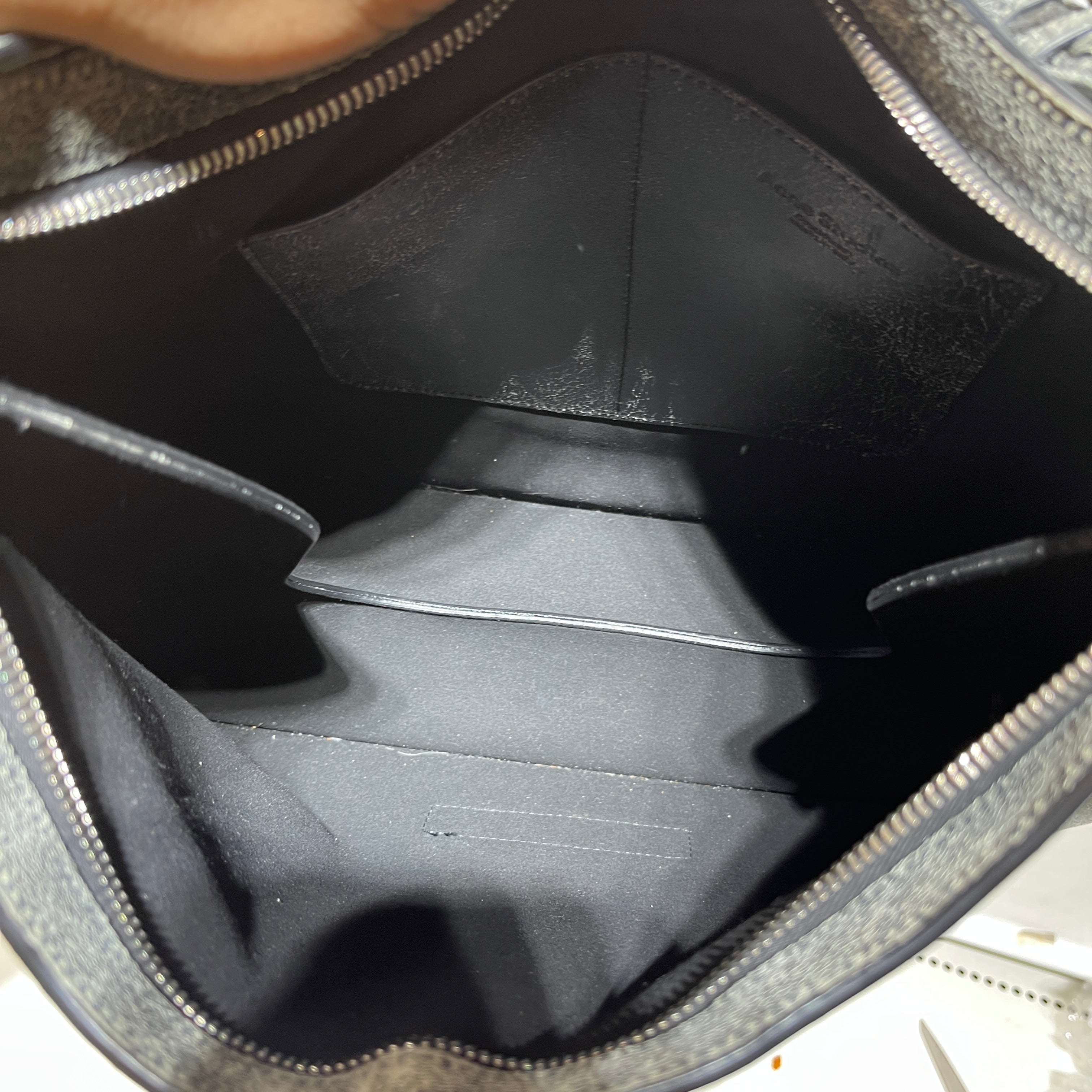 Acne Studios/Hand Bag/Leather/BLK/youre beautiful mirror (tote) view 6
