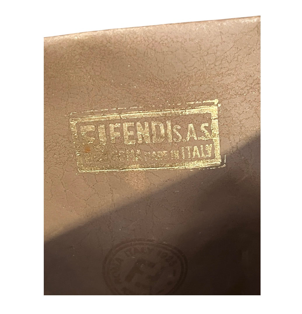 FENDI/Clutch Bag/S/Monogram/Leather/BEG/CLUTCH POUCH view 5