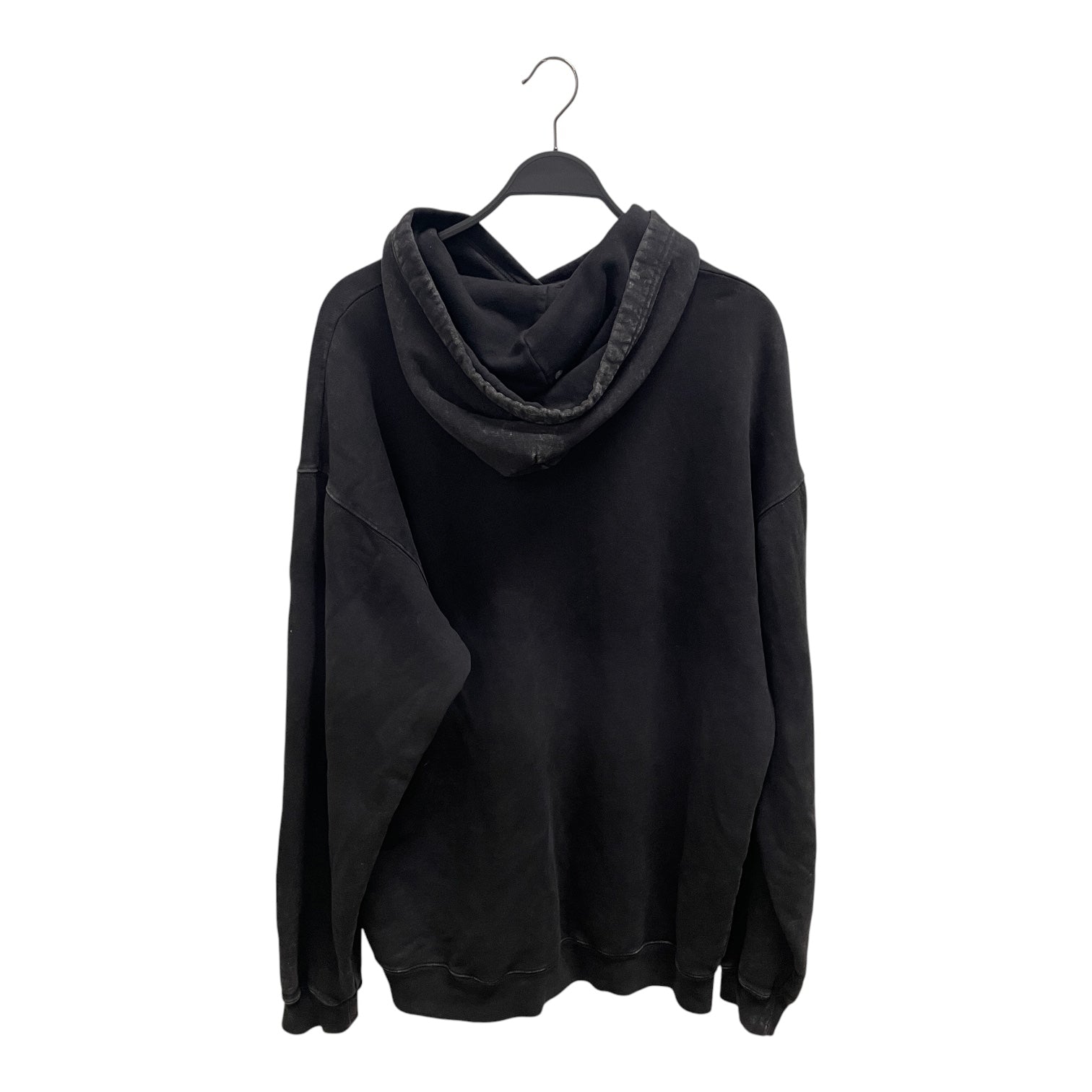 BALENCIAGA/Hoodie/S/Cotton/GRY/NO DRAWSTRINGS view 2