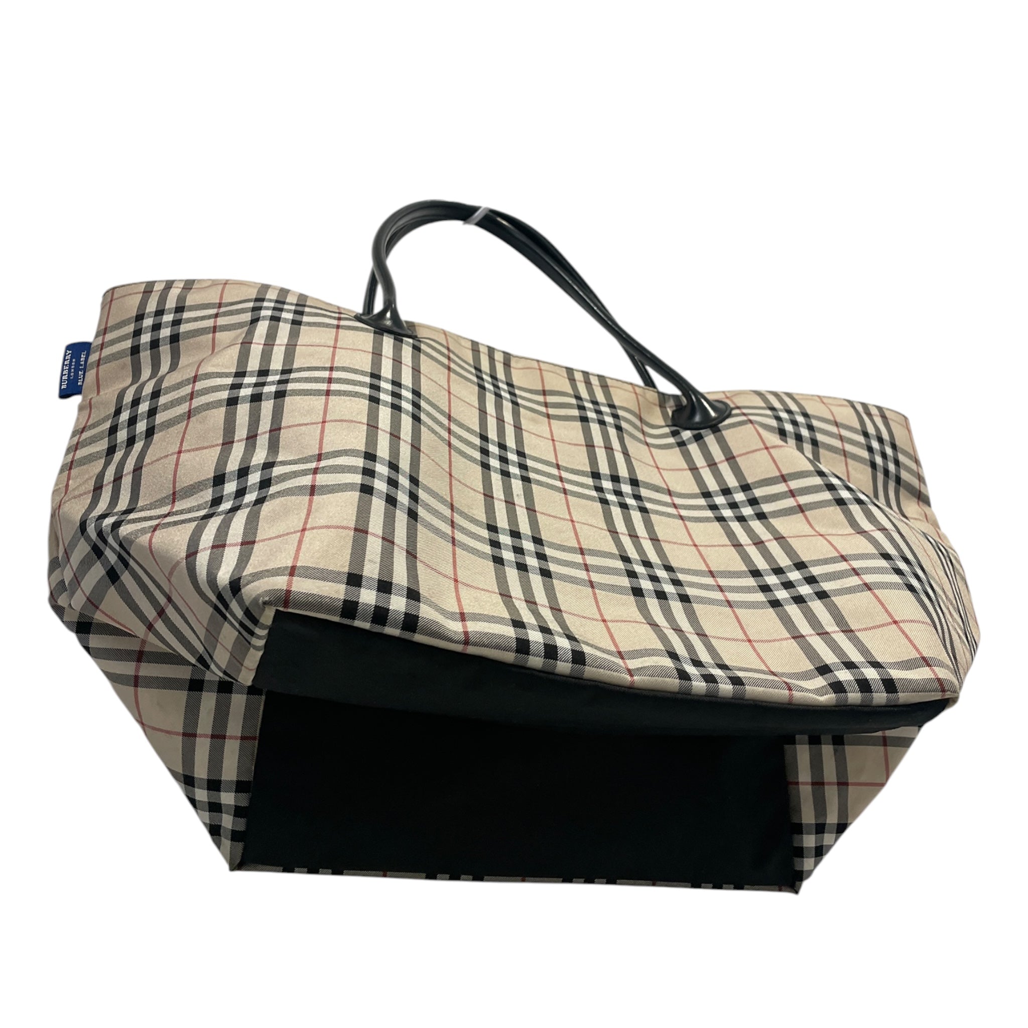 BURBERRY BLUE LABEL/Tote Bag/Plaid/CRM/R47QB9W view 3