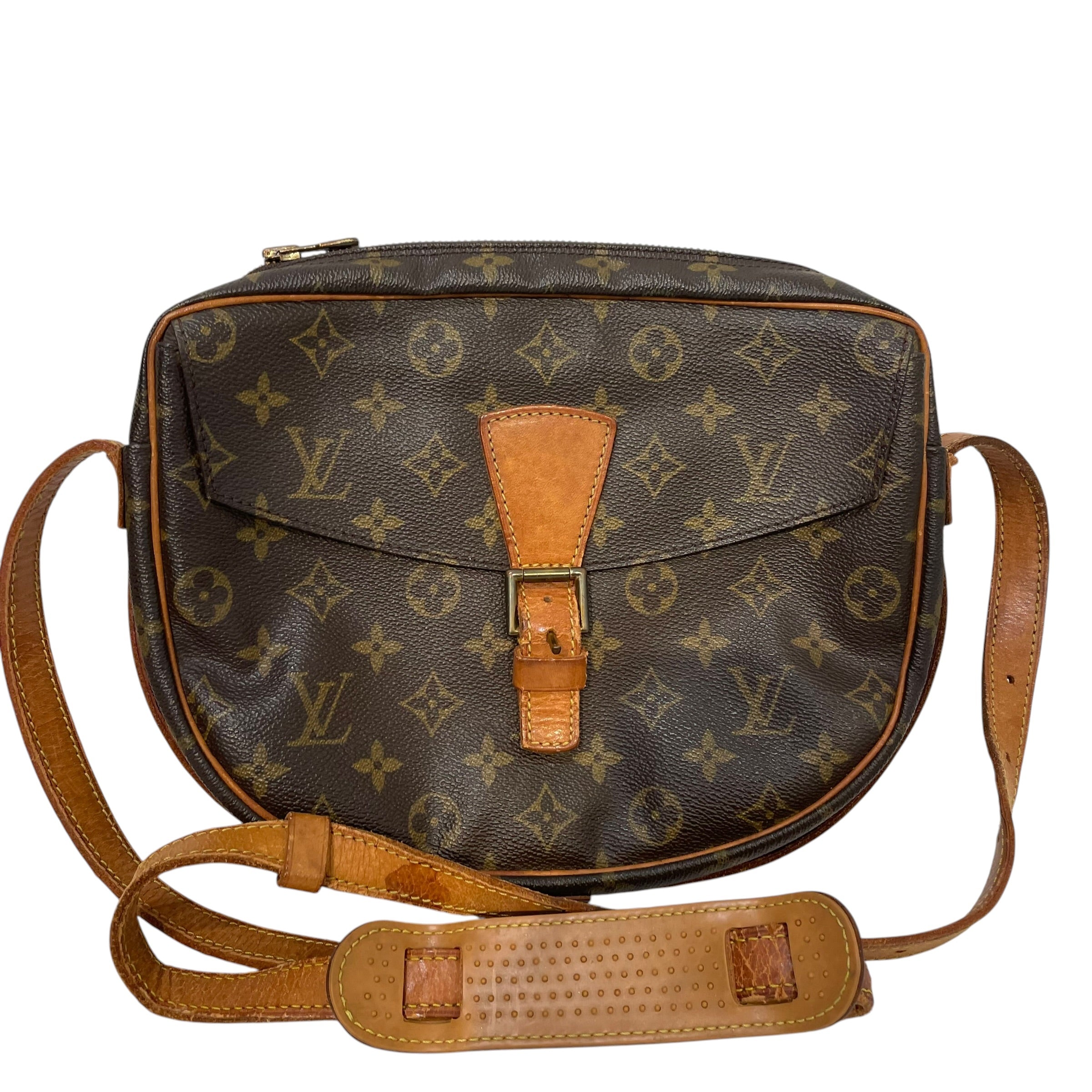 LOUIS VUITTON/Cross Body Bag/Monogram/Leather/BRW/jeune fille view 1