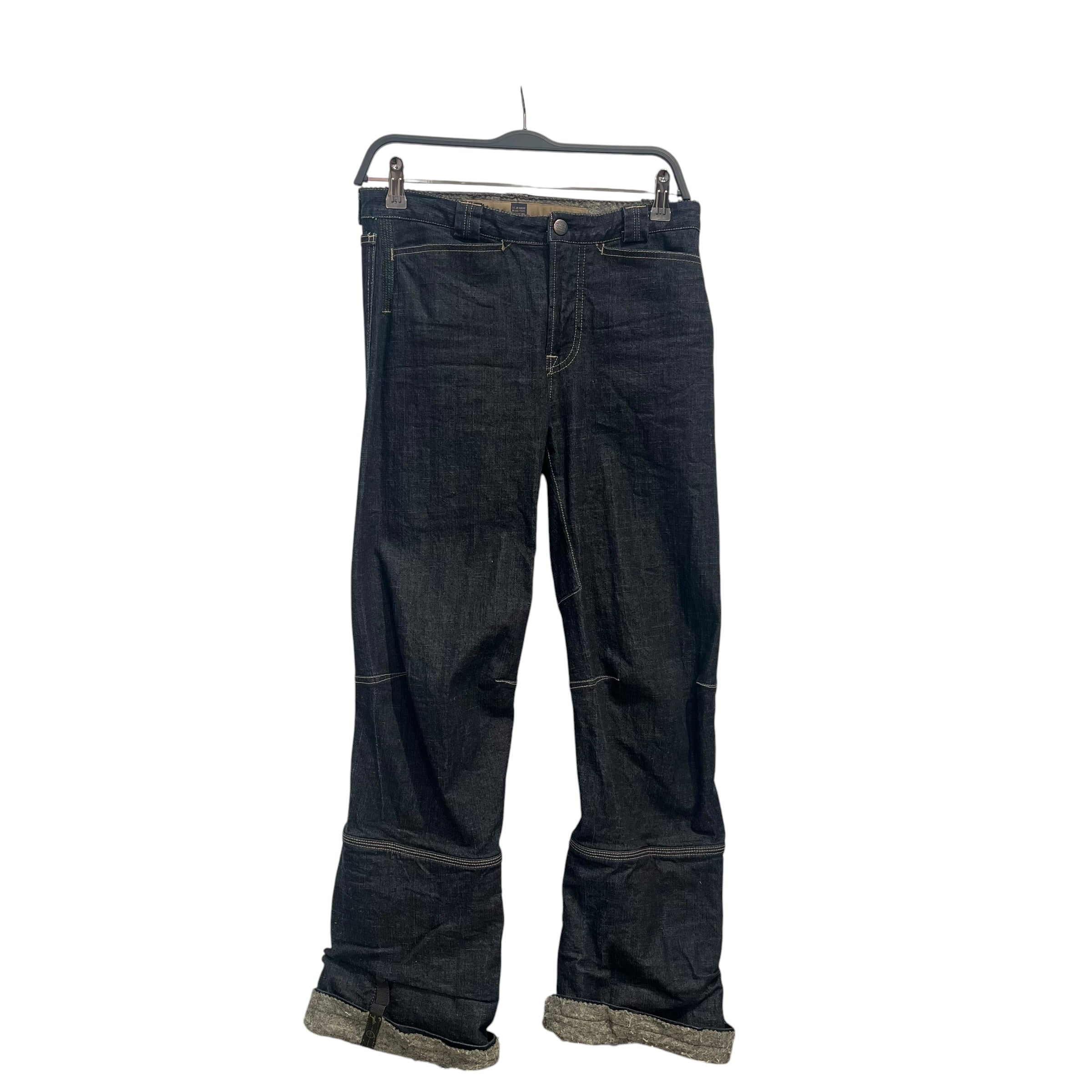 MARITHE FRANCOIS GIRBAUD/Bootcut Pants/29/Cotton/BLU/DARK BLUE BOOTCUT PANTS view 1