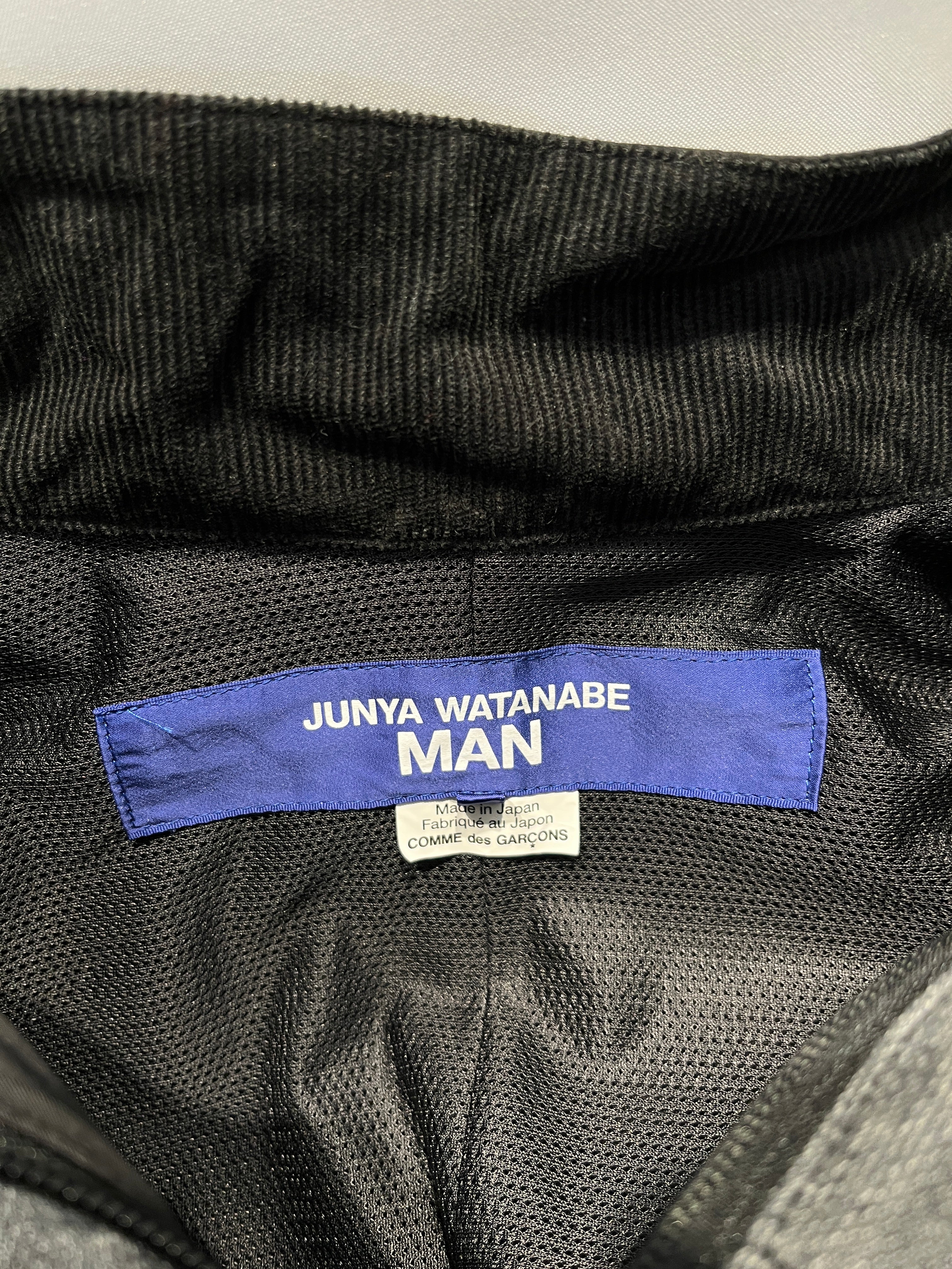 JUNYA WATANABE COMME des GARCONS MAN/Jacket/S/Black/Polyester/Plaid/WJ-J038 view 3