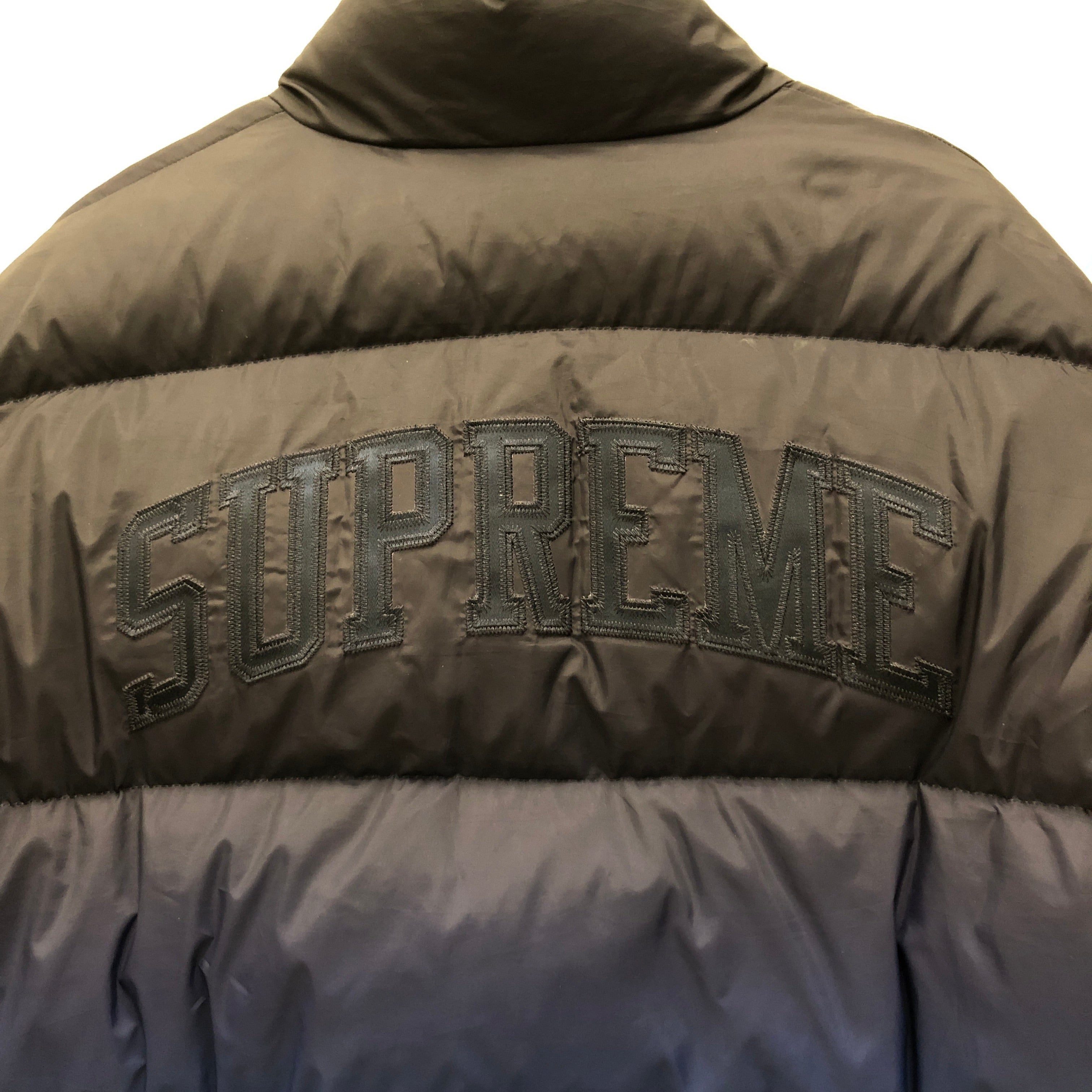Supreme/Puffer Jkt/L/Nylon/MLT/GRADIENT NAVY/BLUE/ORANGE view 5