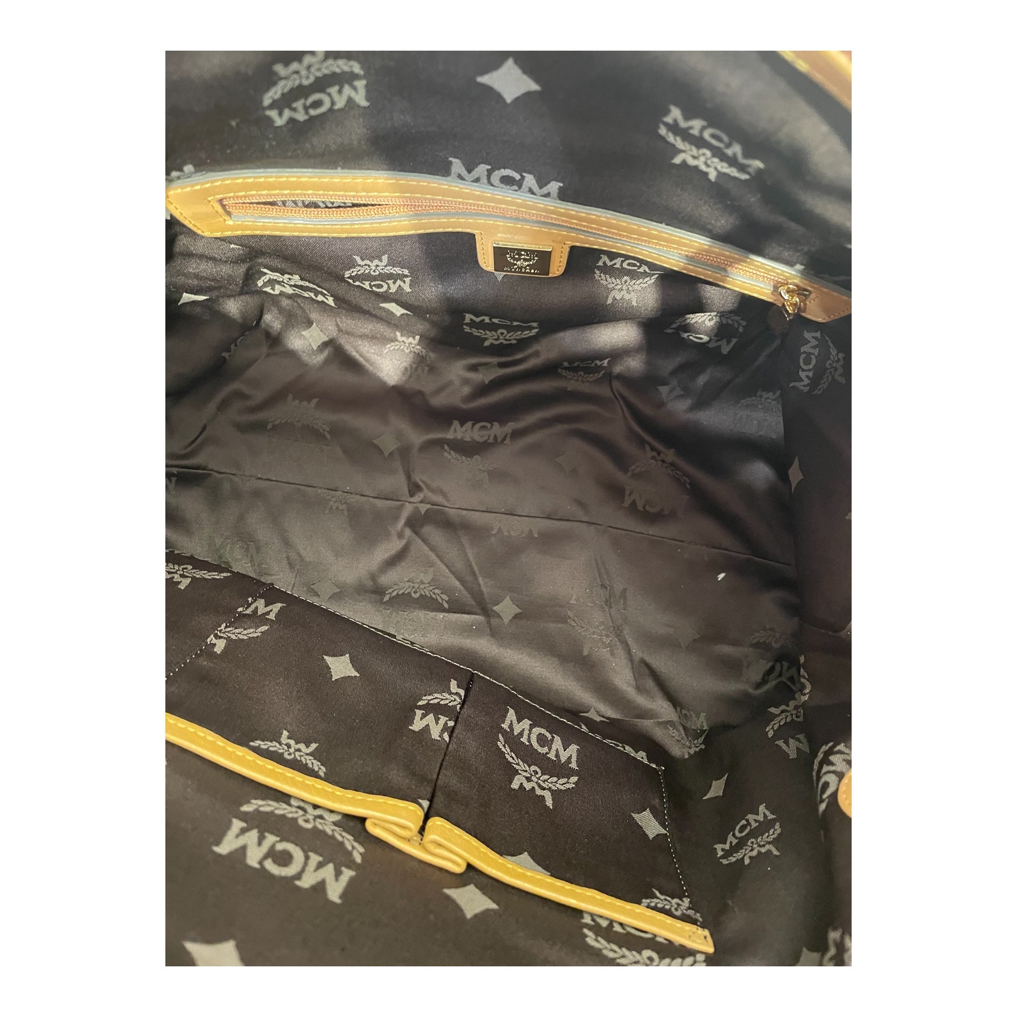 MCM/Tote Bag/Monogram/Leather/CRM/e5721 view 6