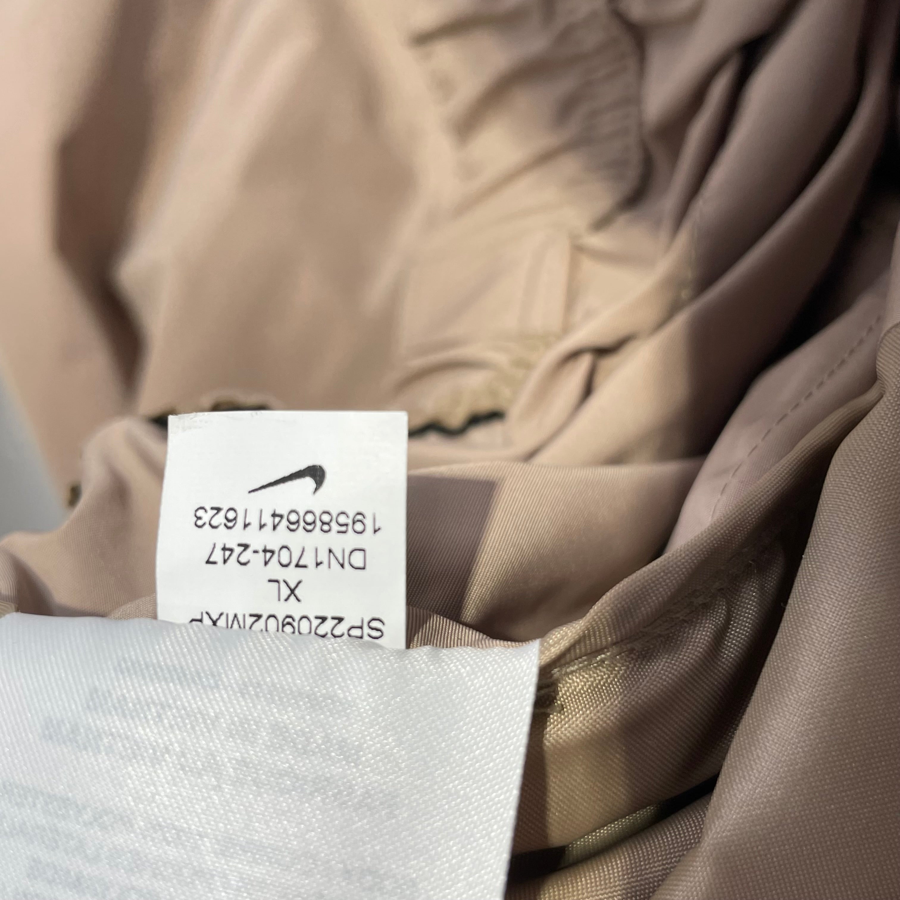 NIKE/OFF-WHITE/Windbreaker/XL/Nylon/BEG/off white 003 jkt view 6
