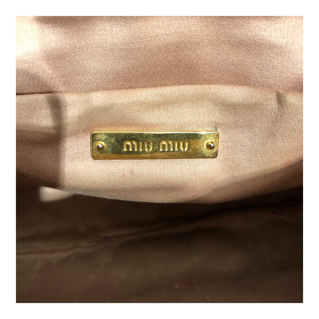 MIU MIU/Clutch Bag/PPL/gold hardware purple clutch view 5