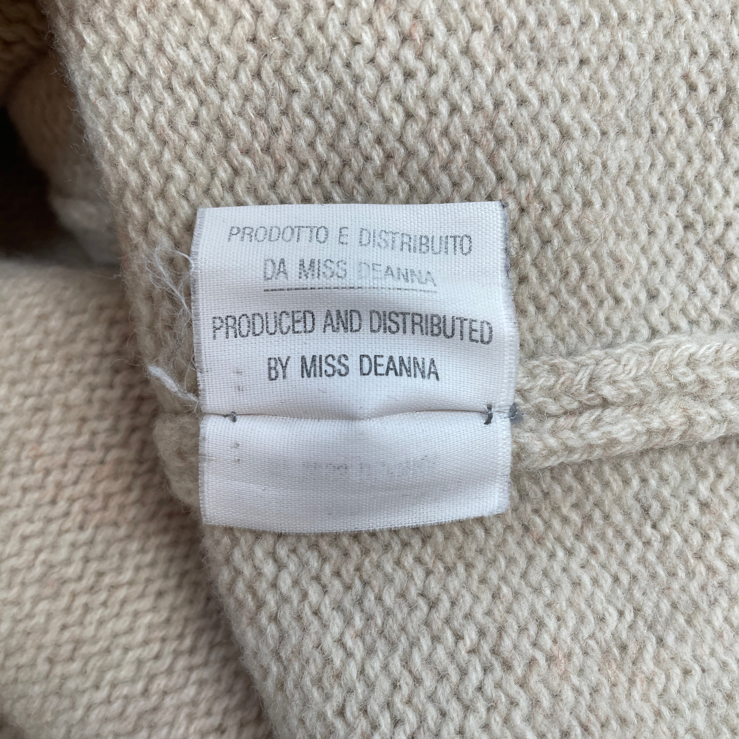Maison Margiela/Heavy Sweater/L/Wool/BEG/2002 ARCHIVE SWEATER view 5