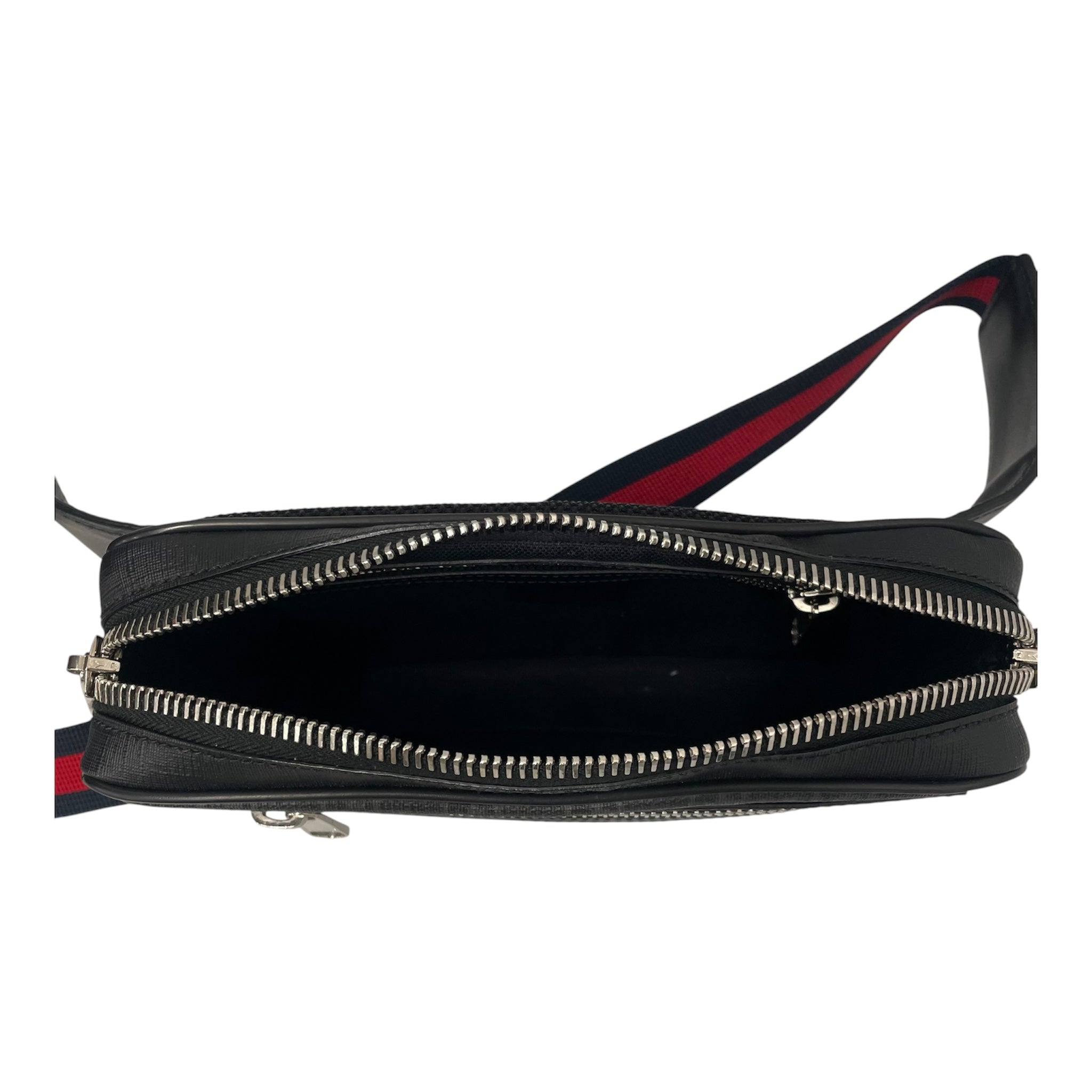 GUCCI/Fanny Pack/Monogram/Leather/BLK/GG SUPREME TIGERS view 4