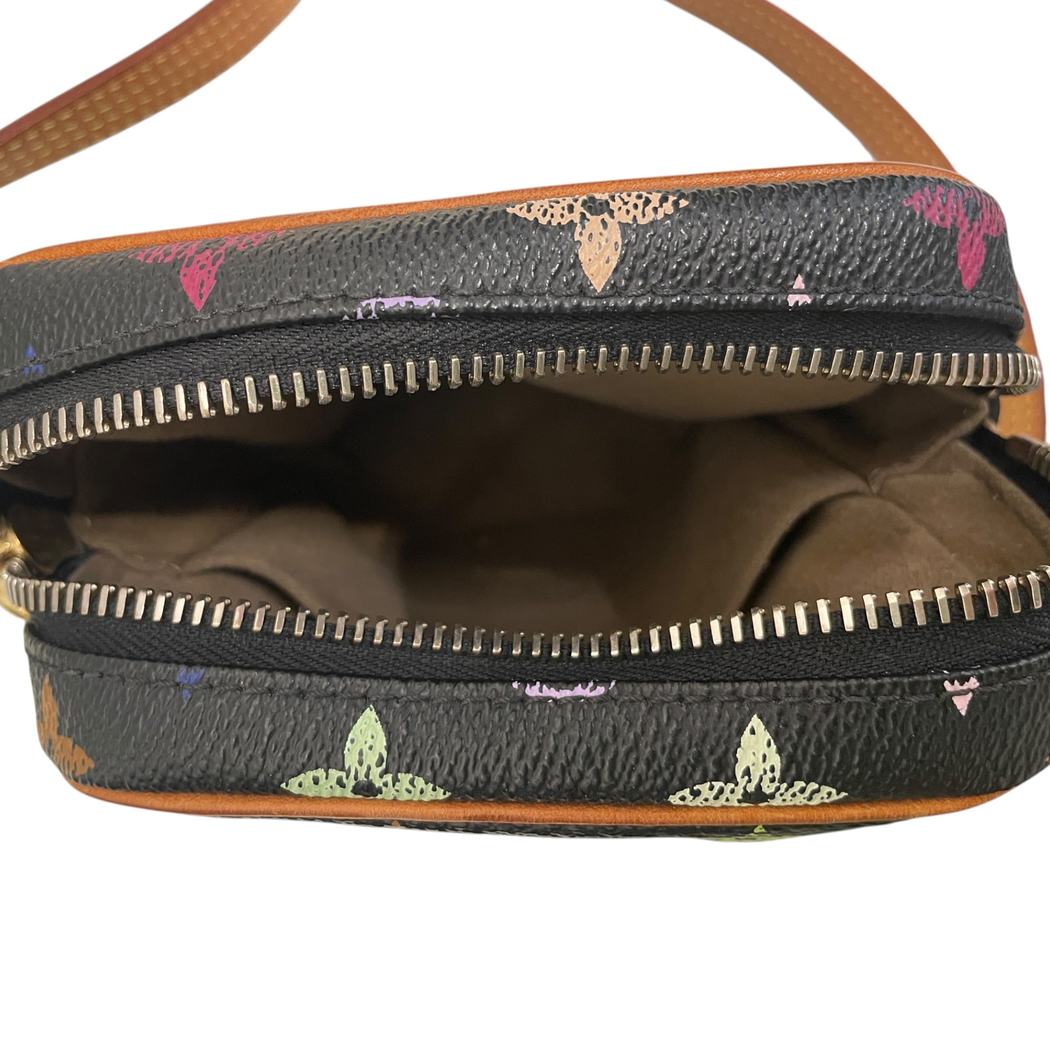 LOUIS VUITTON/Cross Body Bag/Monogram/Leather/BLK/LV MUTI CLR MONOGRAM RIFT BAG view 4