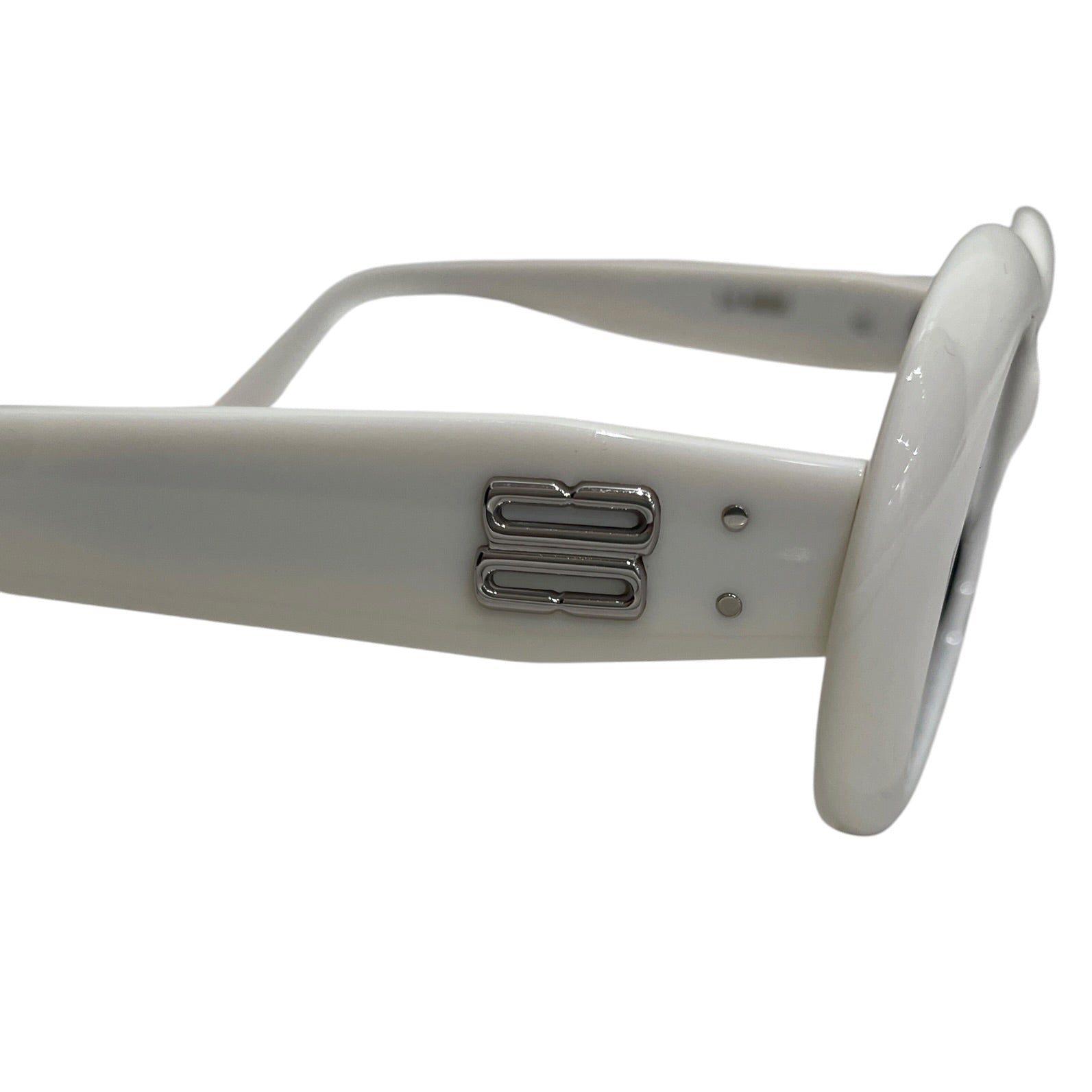 GENTLE MONSTER/Sunglasses/Plastic/WHT/Oval/L's/LA MODE view 3