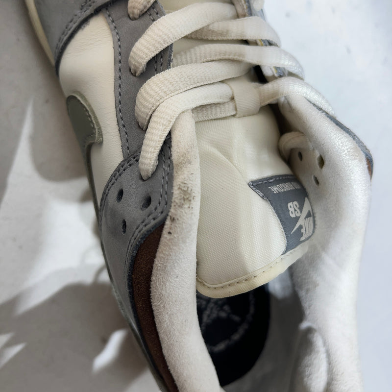 NIKE SB/Low-Sneakers/US 11/Leather/GRY/dunk low yuto horigome
