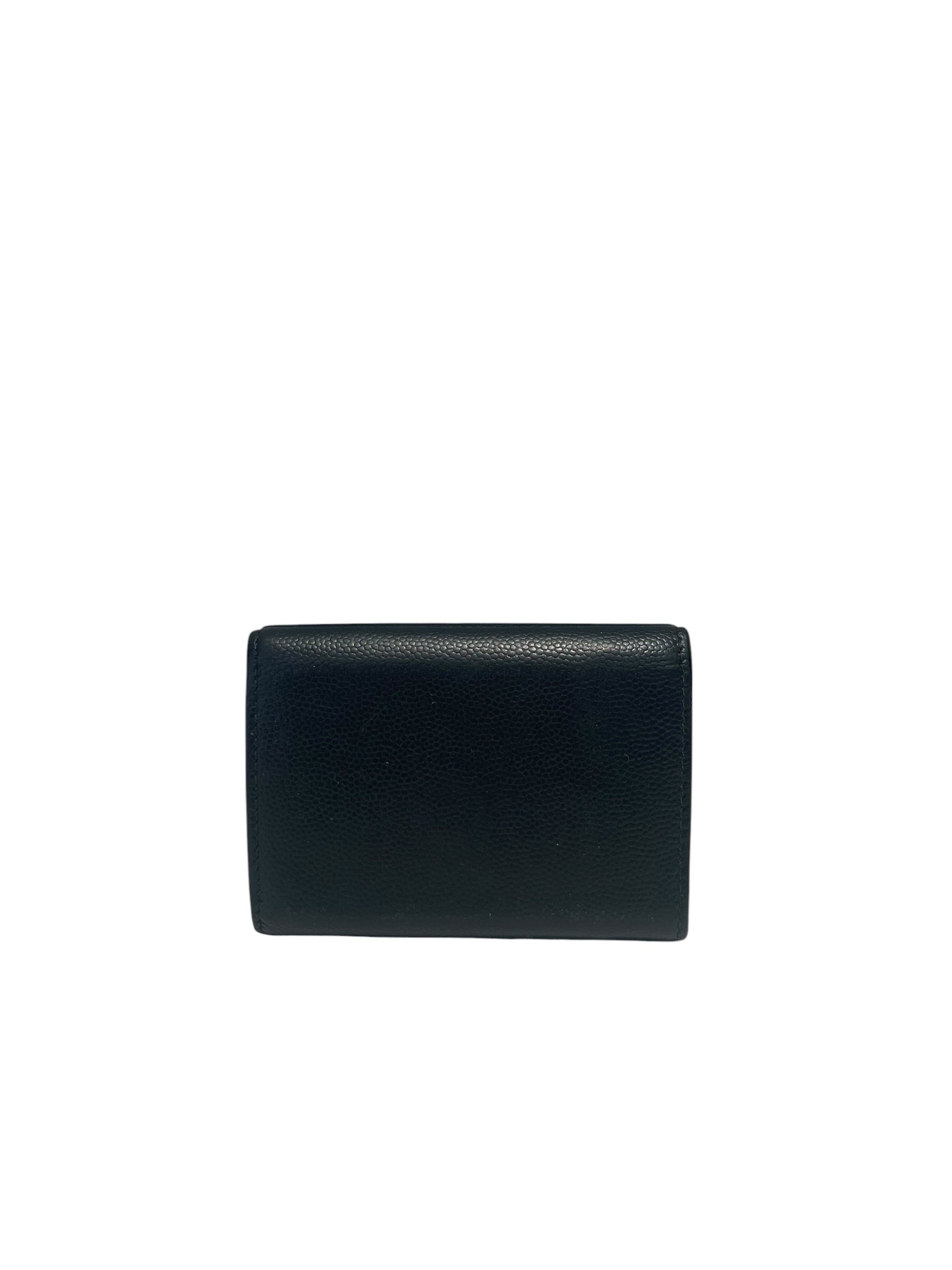SAINT LAURENT/Trifold Wallet/Leather/BLK/M's/Business Card Holder view 2