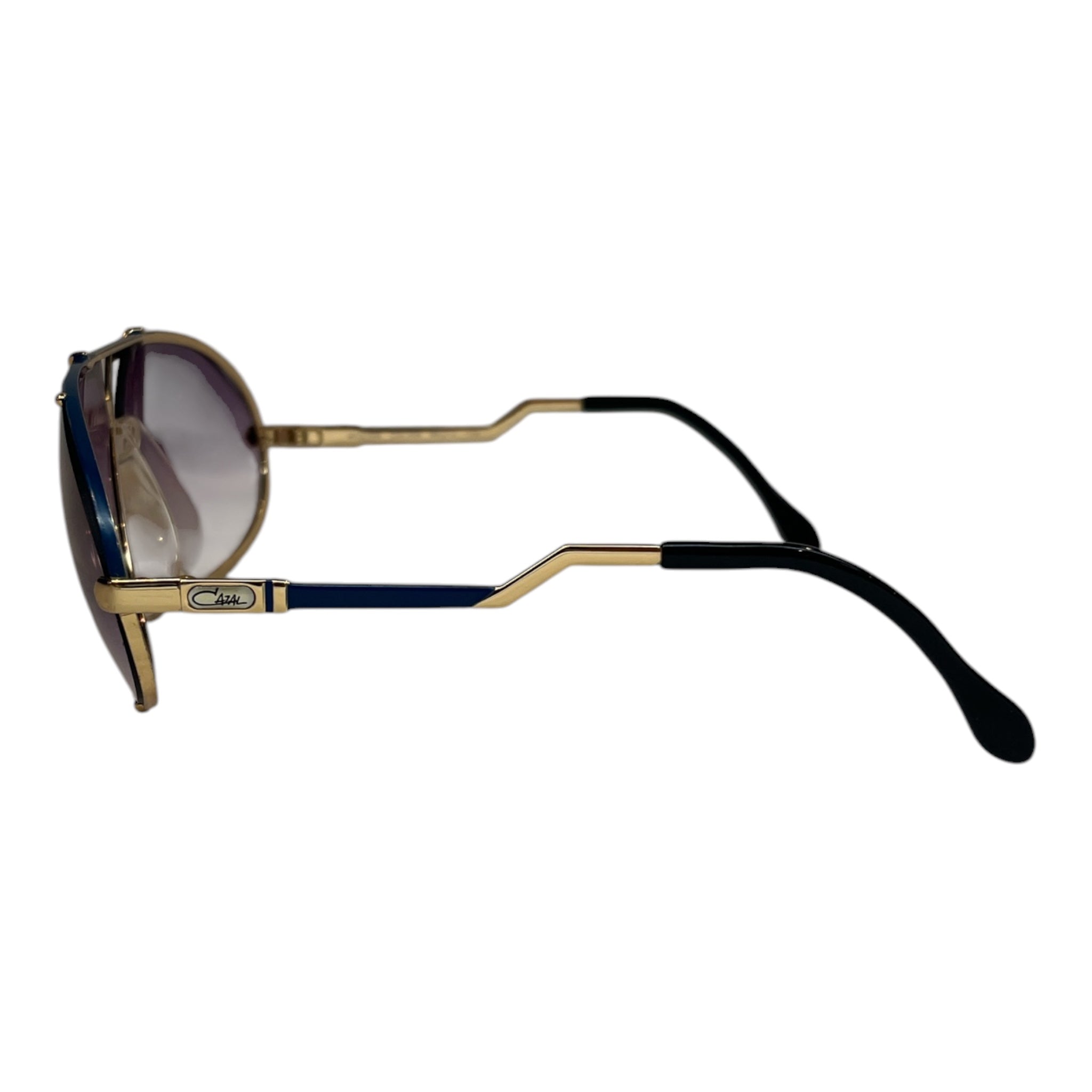CAZAL/Sunglasses/Metal/GLD/GOLD PUPRLE LENS view 3