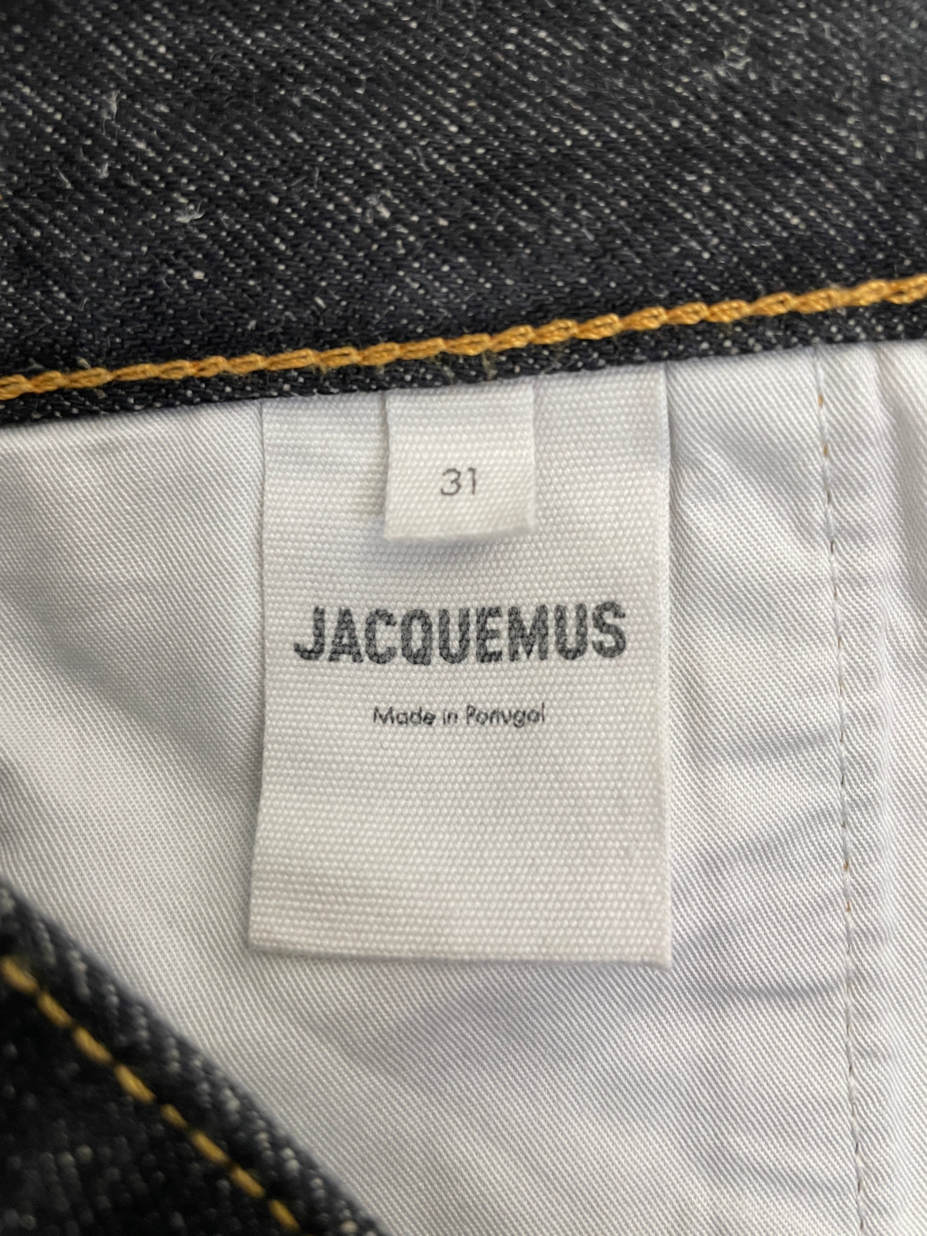 JACQUEMUS/Shorts/31/Cotton/NVY/ view 4
