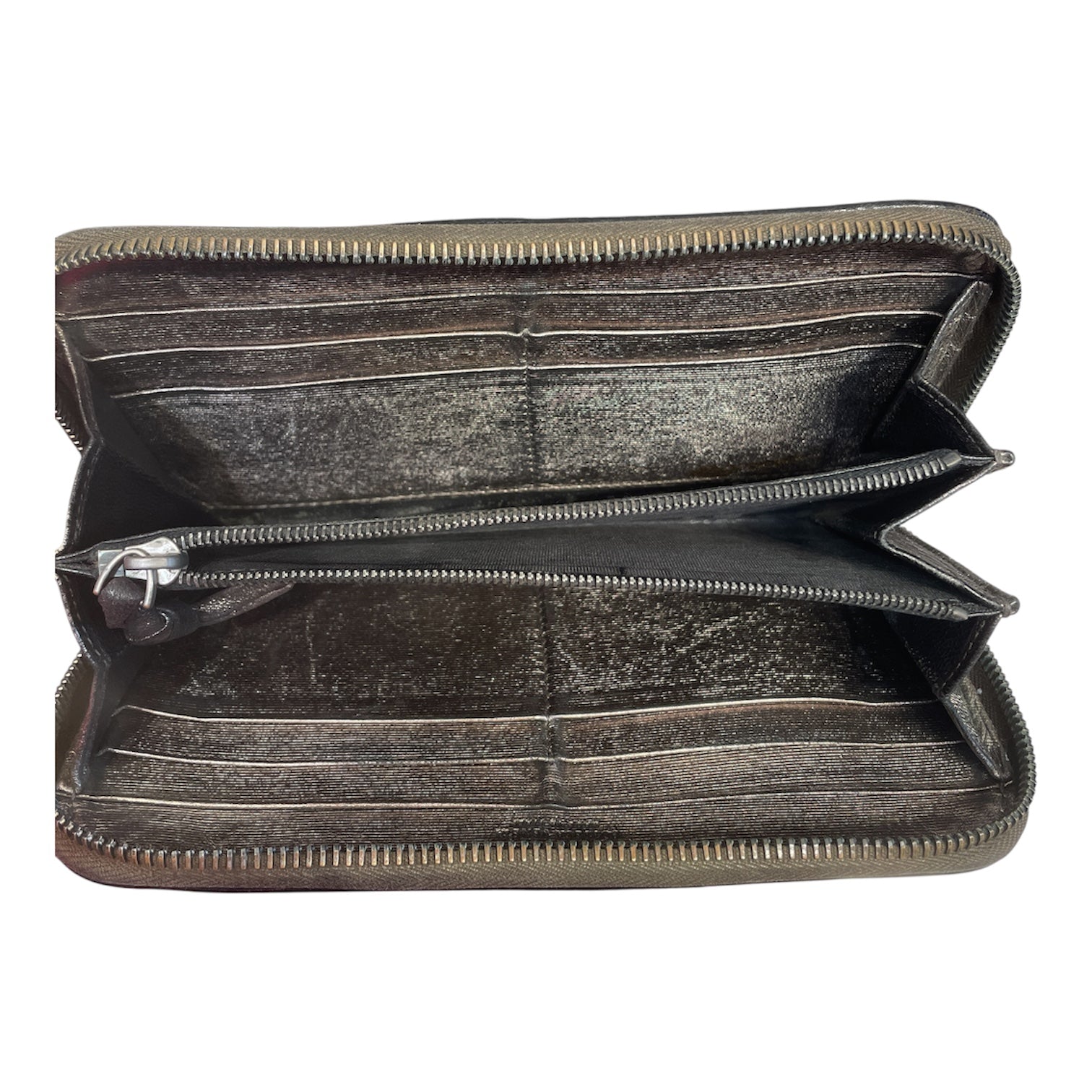 BOTTEGA VENETA/Long Wallet/Leather/BRW/M's/WOVEN LEATHER LONG WALLET view 3