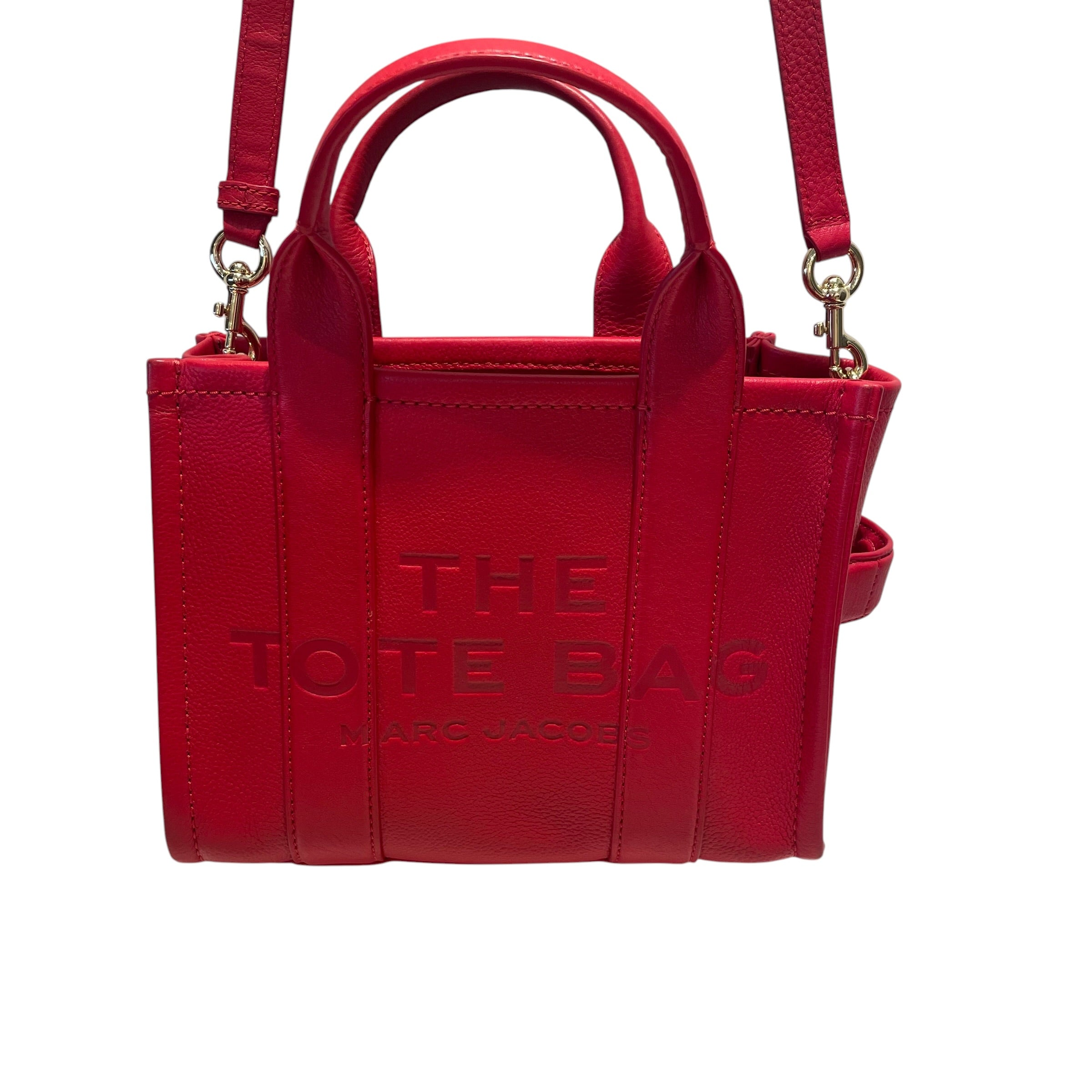 MARC BY MARC JACOBS/Cross Body Bag/Leather/RED/Mini Tote Bag view 3