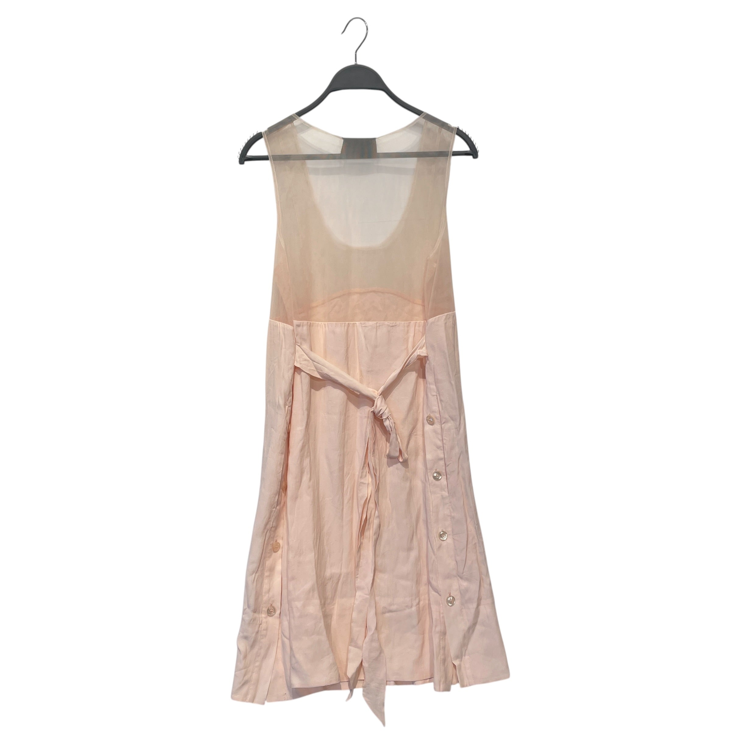 SIMONE ROCHA/SL Dress/8/Silk/PNK/SIDE BUTTONS/CINCH view 2