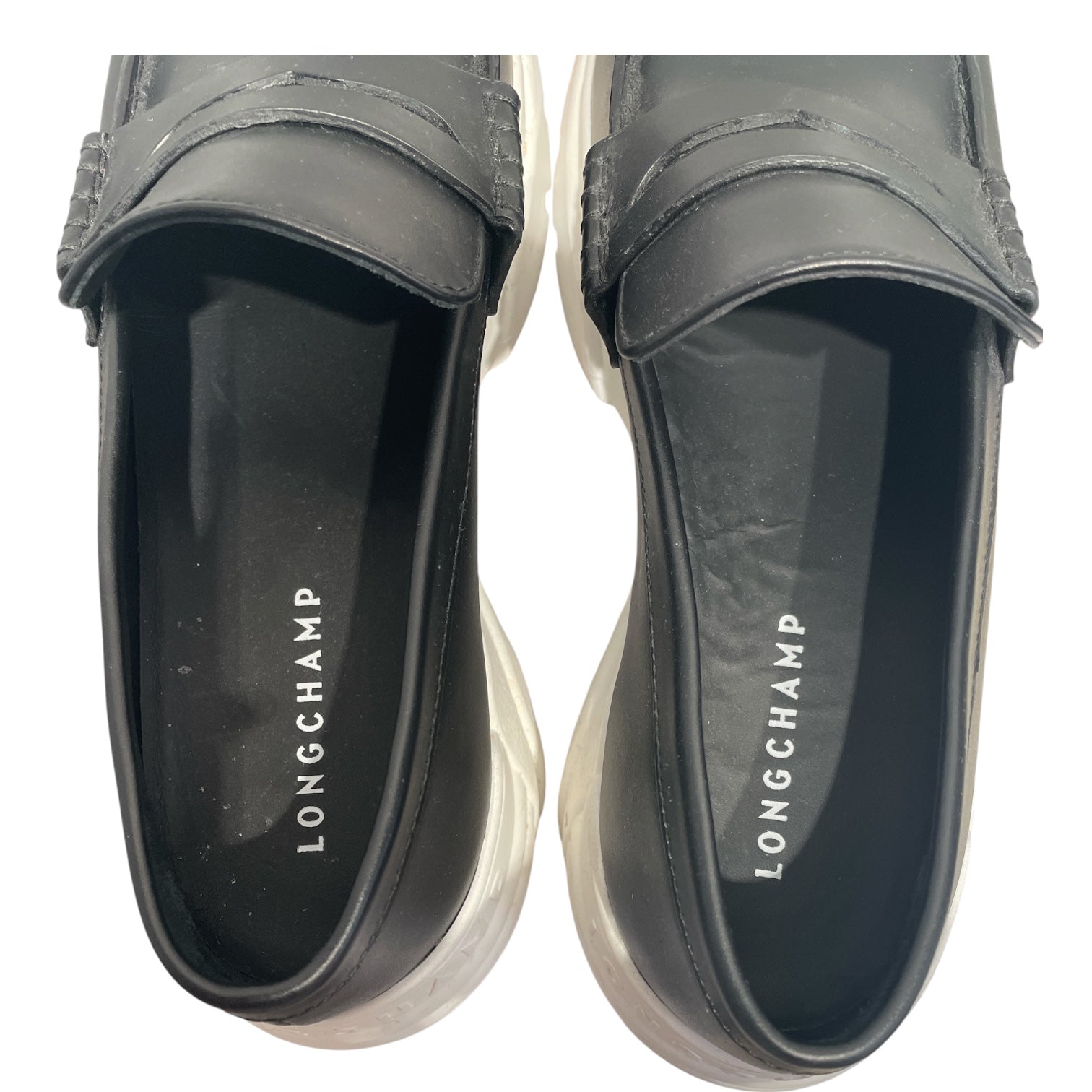 LONGCHAMP/Loafers/EU 40/Leather/BLK/ view 3