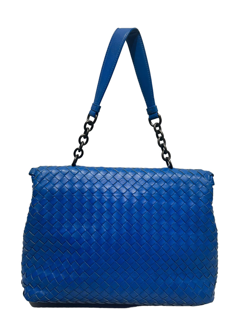 BOTTEGA VENETA/Bag/Leather/BLU/olimpia bag