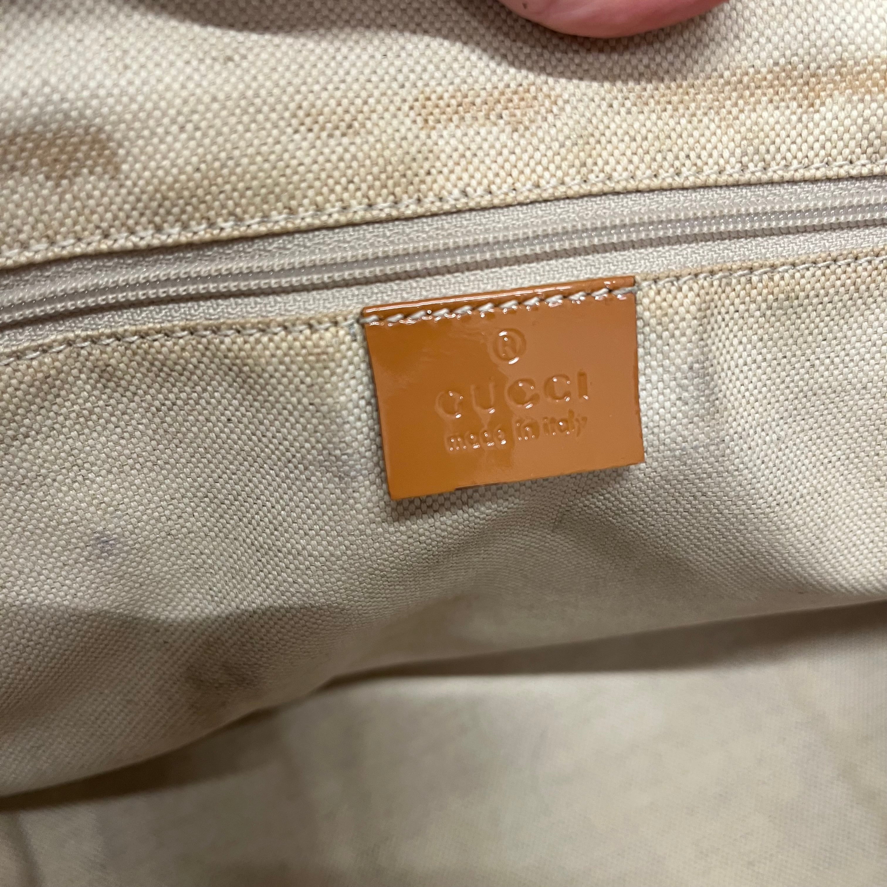 GUCCI/Tote Bag/Monogram/BRW/GG Canvas Jolie view 5