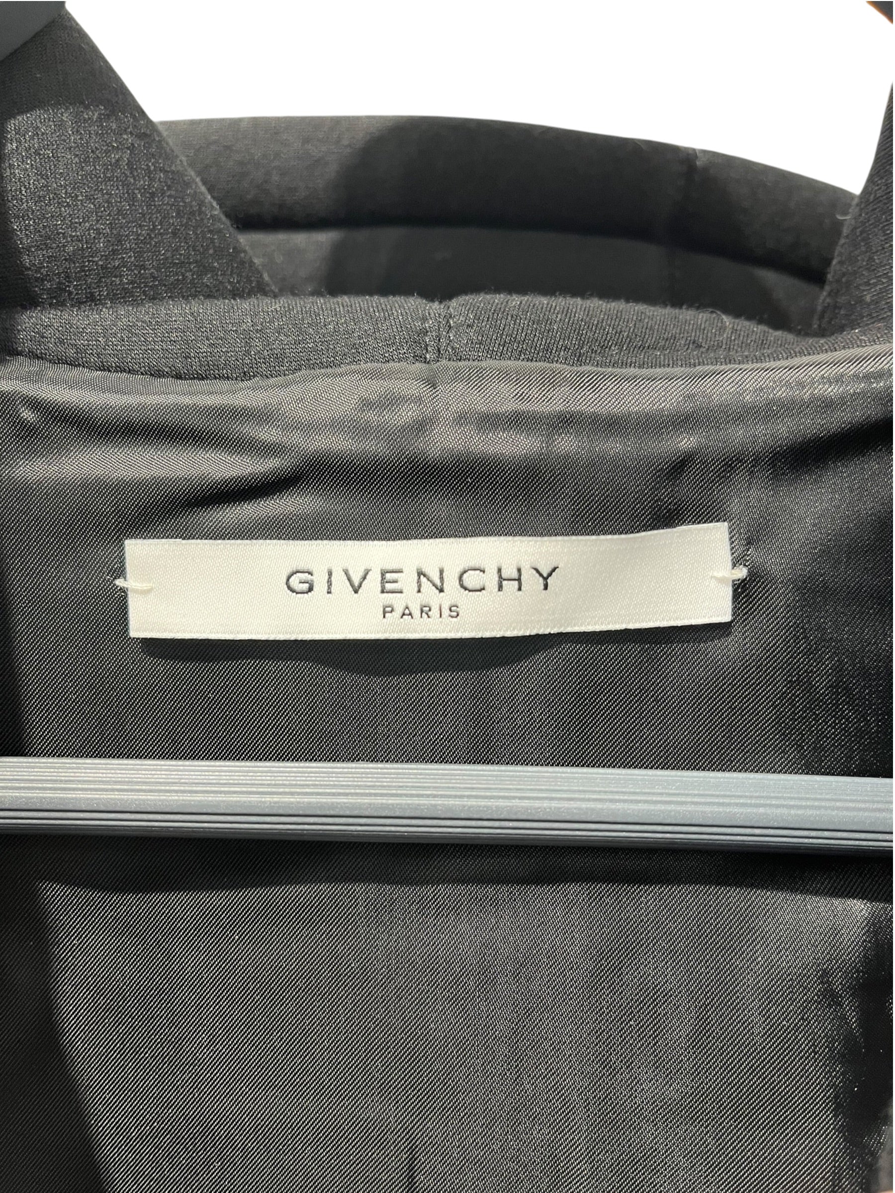 GIVENCHY/Jacket/48/Leather/BLK/SCUBA HOODED TEDDY JKT view 3