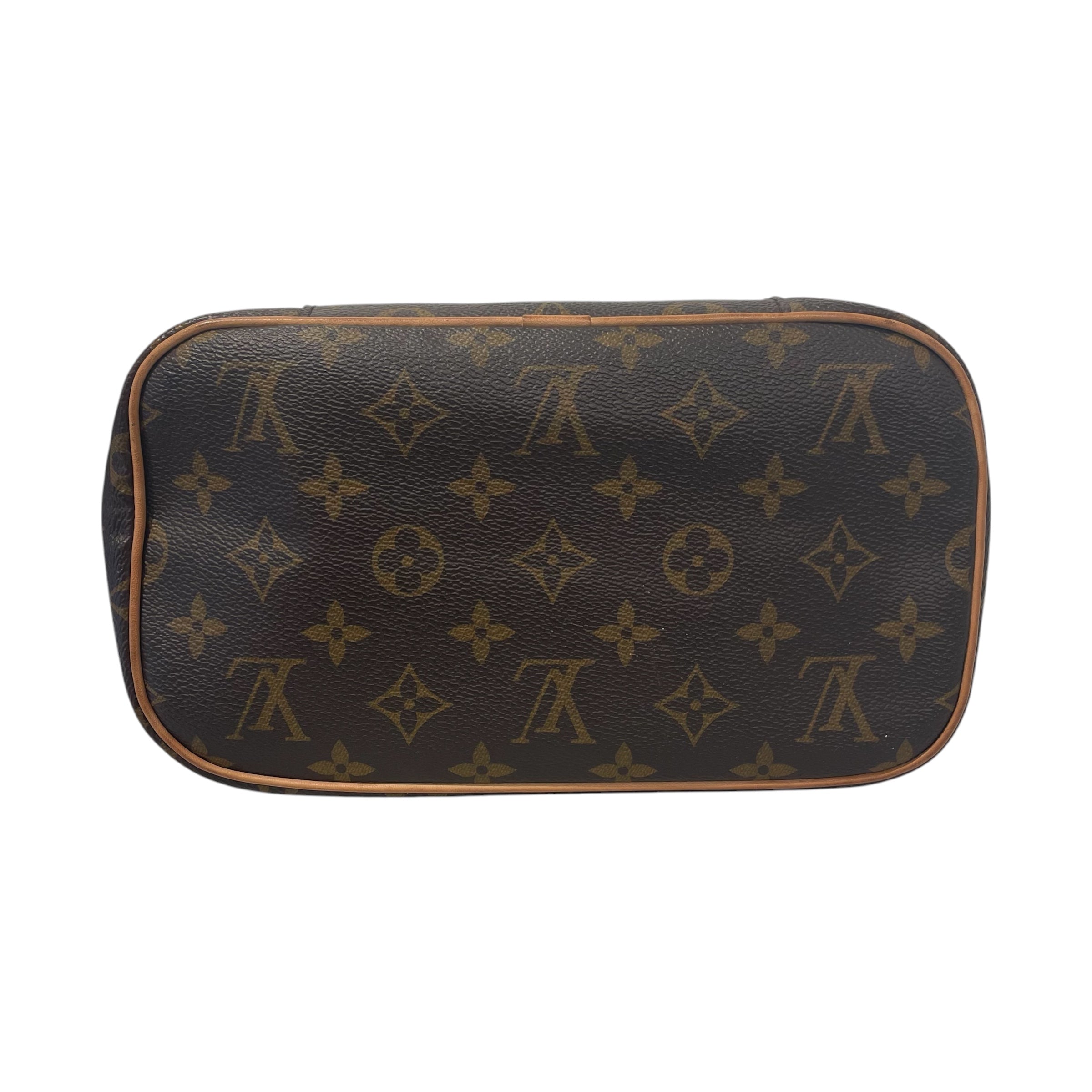 LOUIS VUITTON/Pouch/Monogram/Leather/BRW/makeup bag N40597 view 3