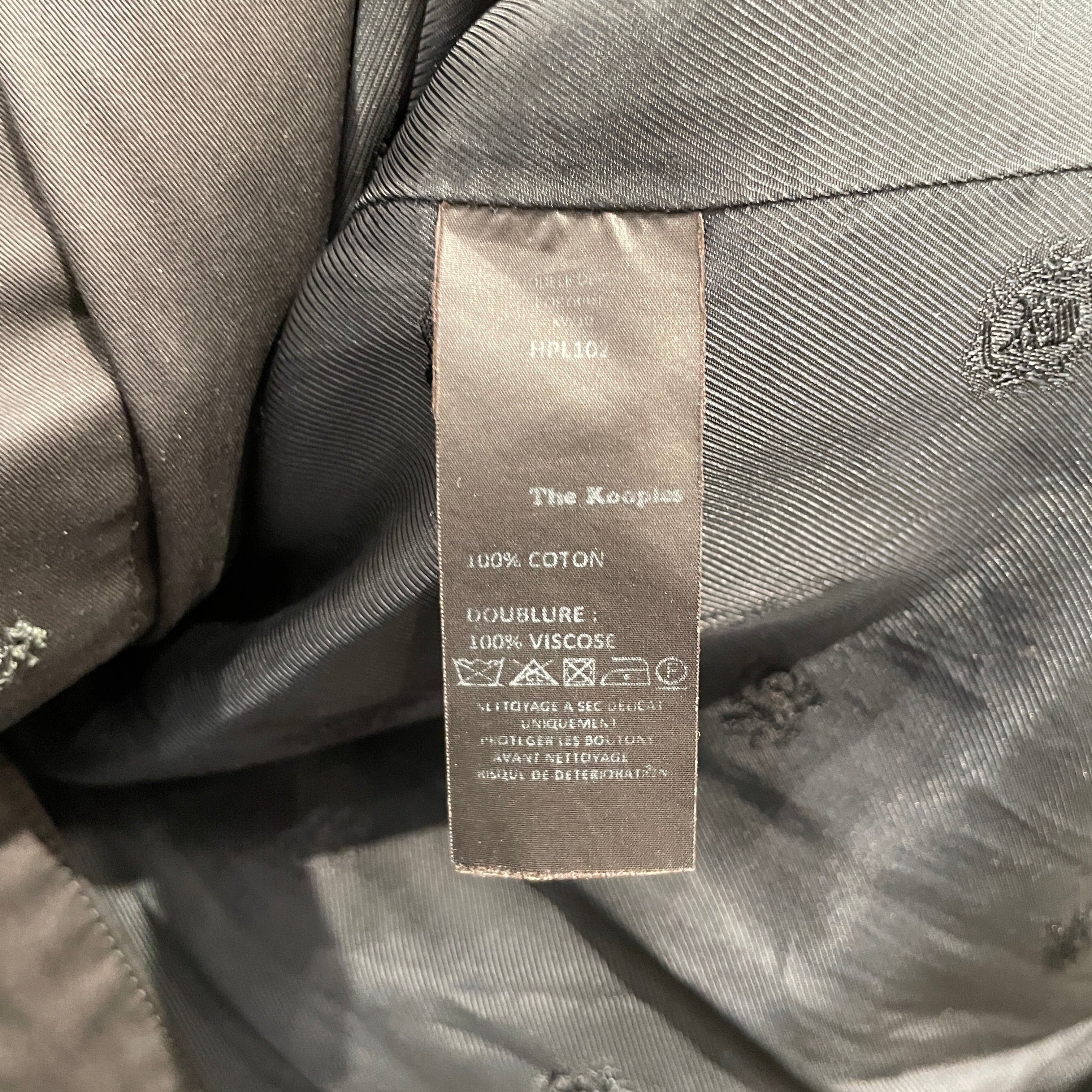 The Kooples/Trench Coat/44/Cotton/BLK/ view 4