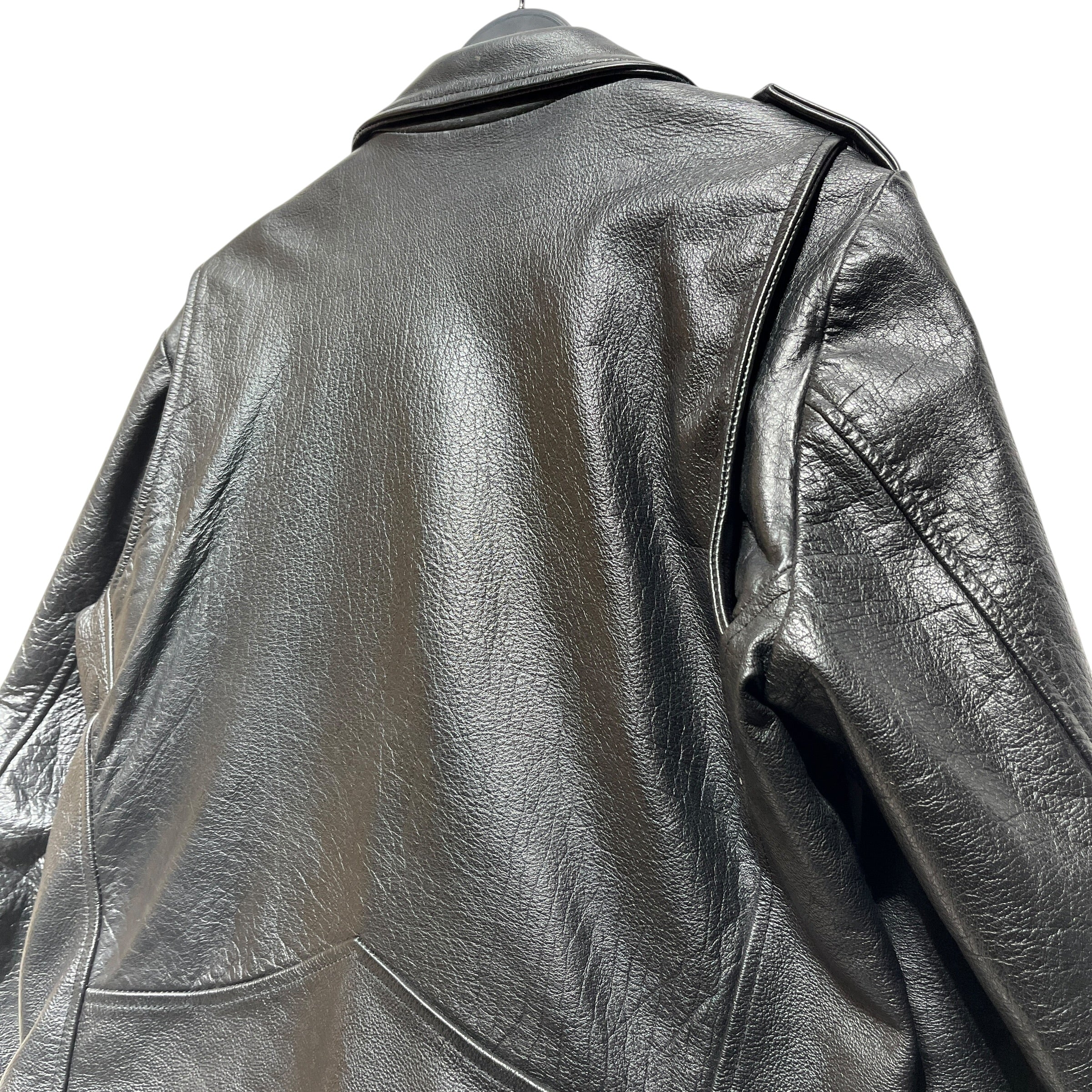 The Cast NYC/Leather Jkt/Leather/BLK/ view 4