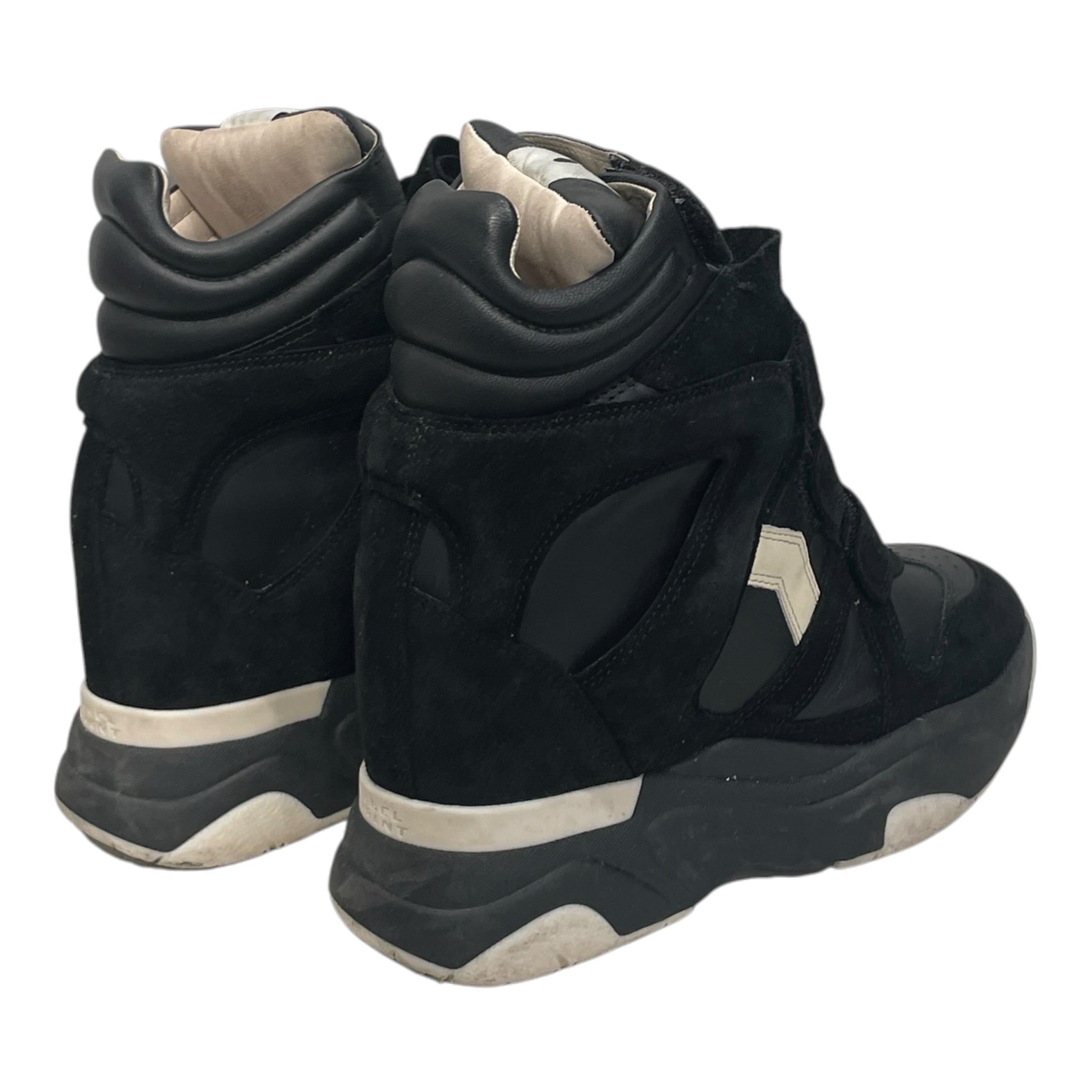 ISABEL MARANT/Hi-Sneakers/EU 37/Suede/BLK/IM CLASSIC SNEAKER WEDGE view 2