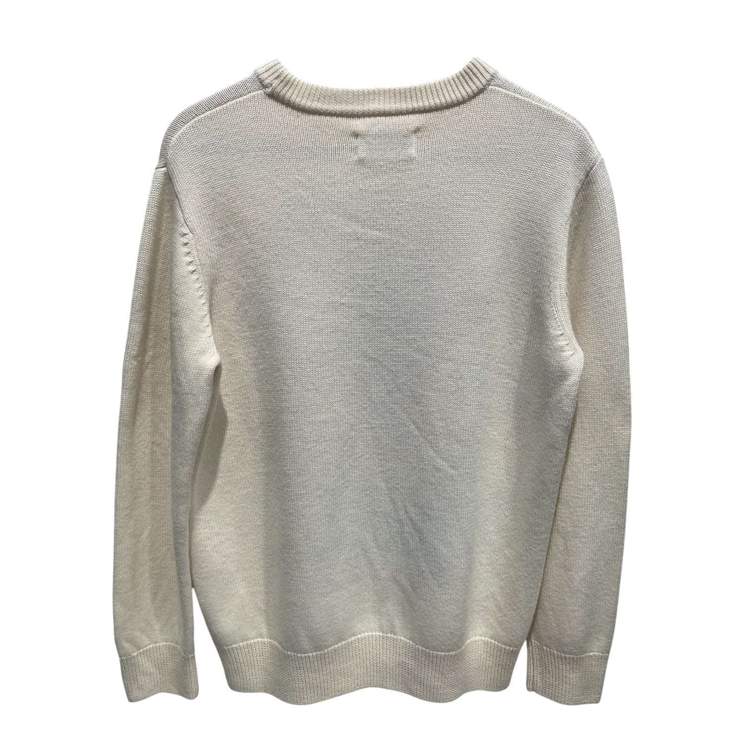 PALACE/Sweater/L/Cotton/CRM/Bulldog Knit Off White Sweater view 2