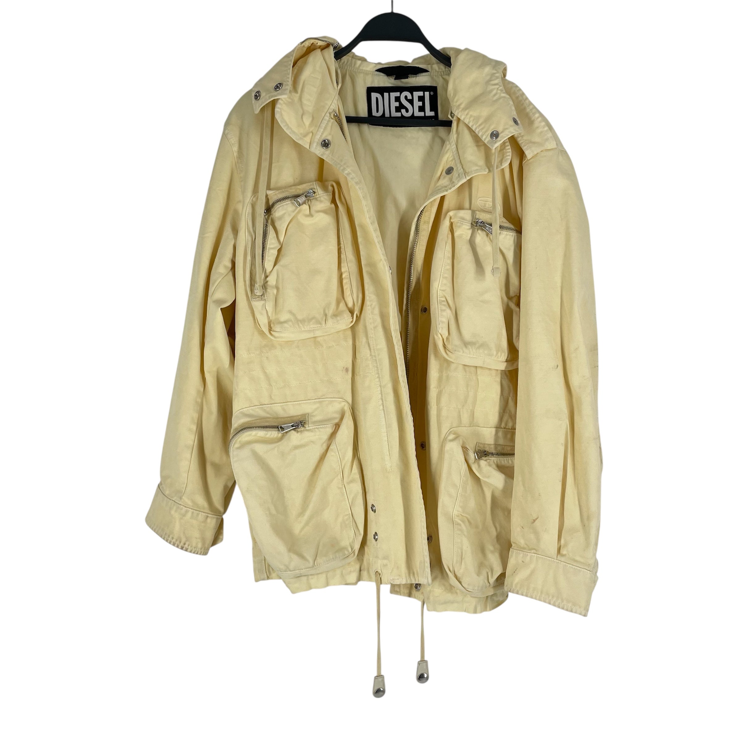 DIESEL/Jacket/S/Cotton/YLW/CLG712914695294 view 1