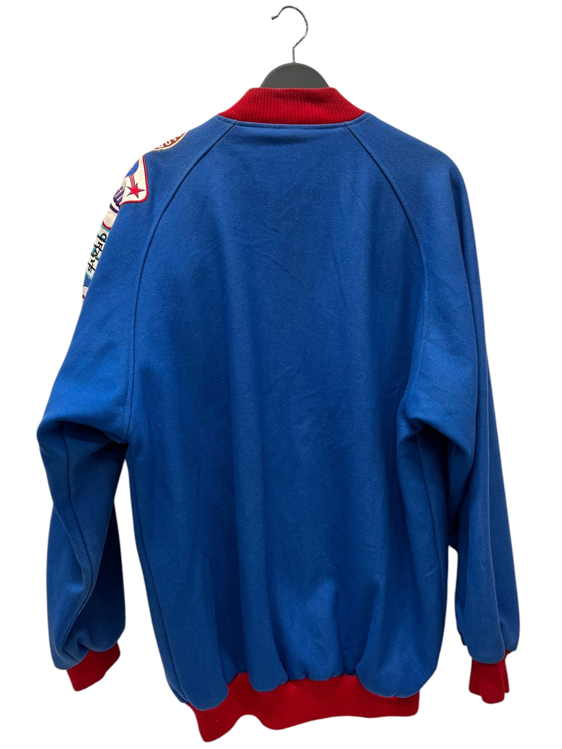 NO BRAND/Baseball Jkt/Navy/Polyester/ view 2