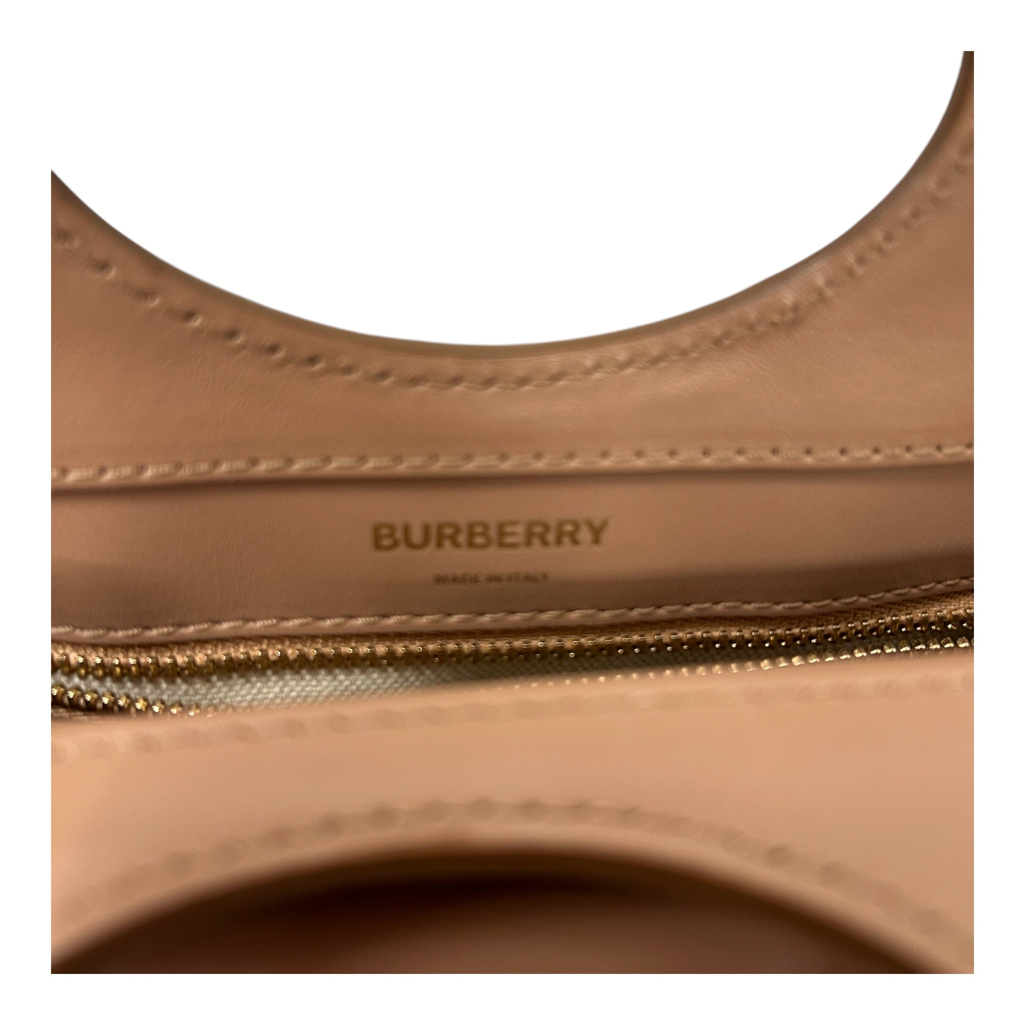 BURBERRY/Tote Bag/Leather/CML/STRIPED HAND BAG view 5