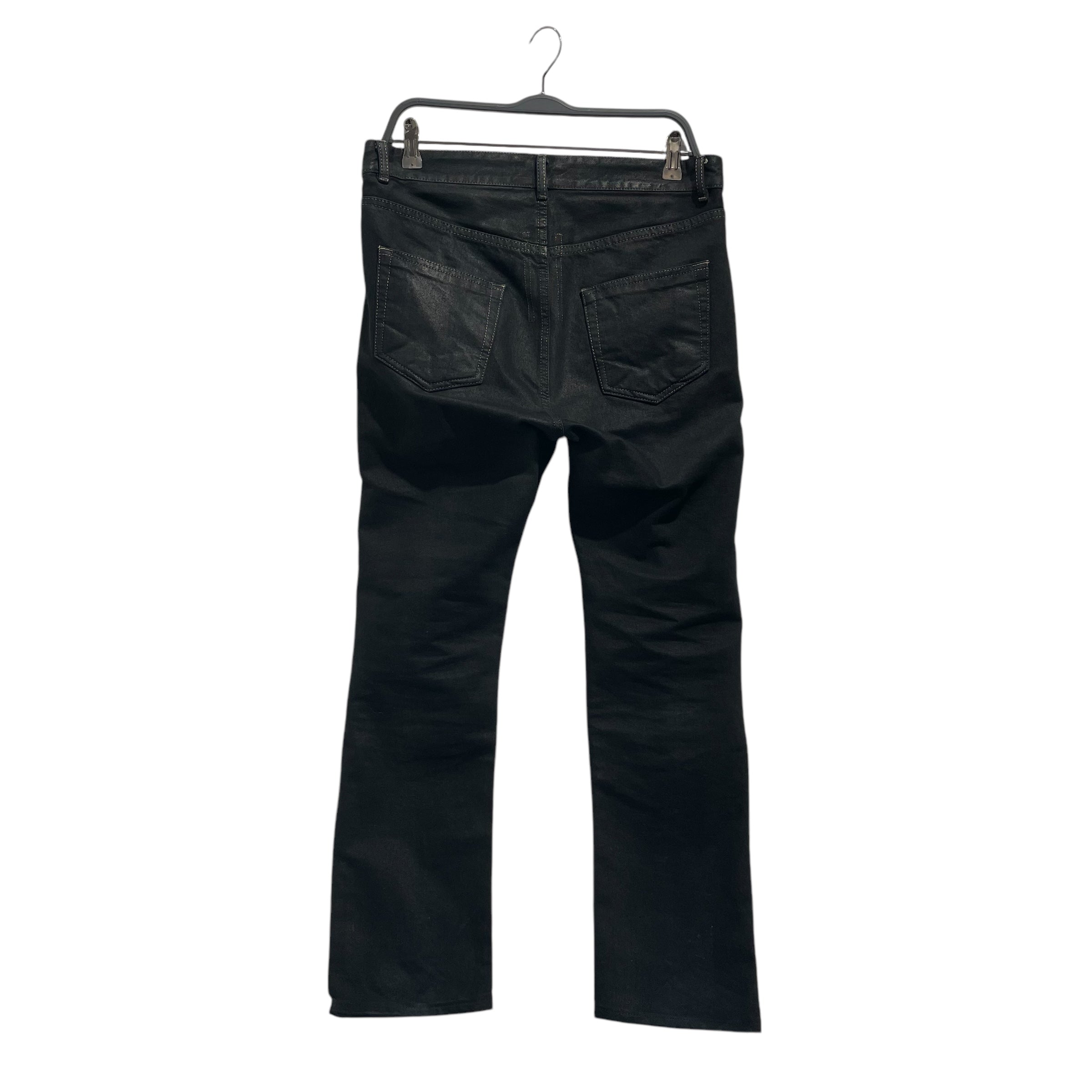 RICK OWENS DRKSHDW/Straight Pants/31/Cotton/BLK/Torrence Trousers Matte view 2