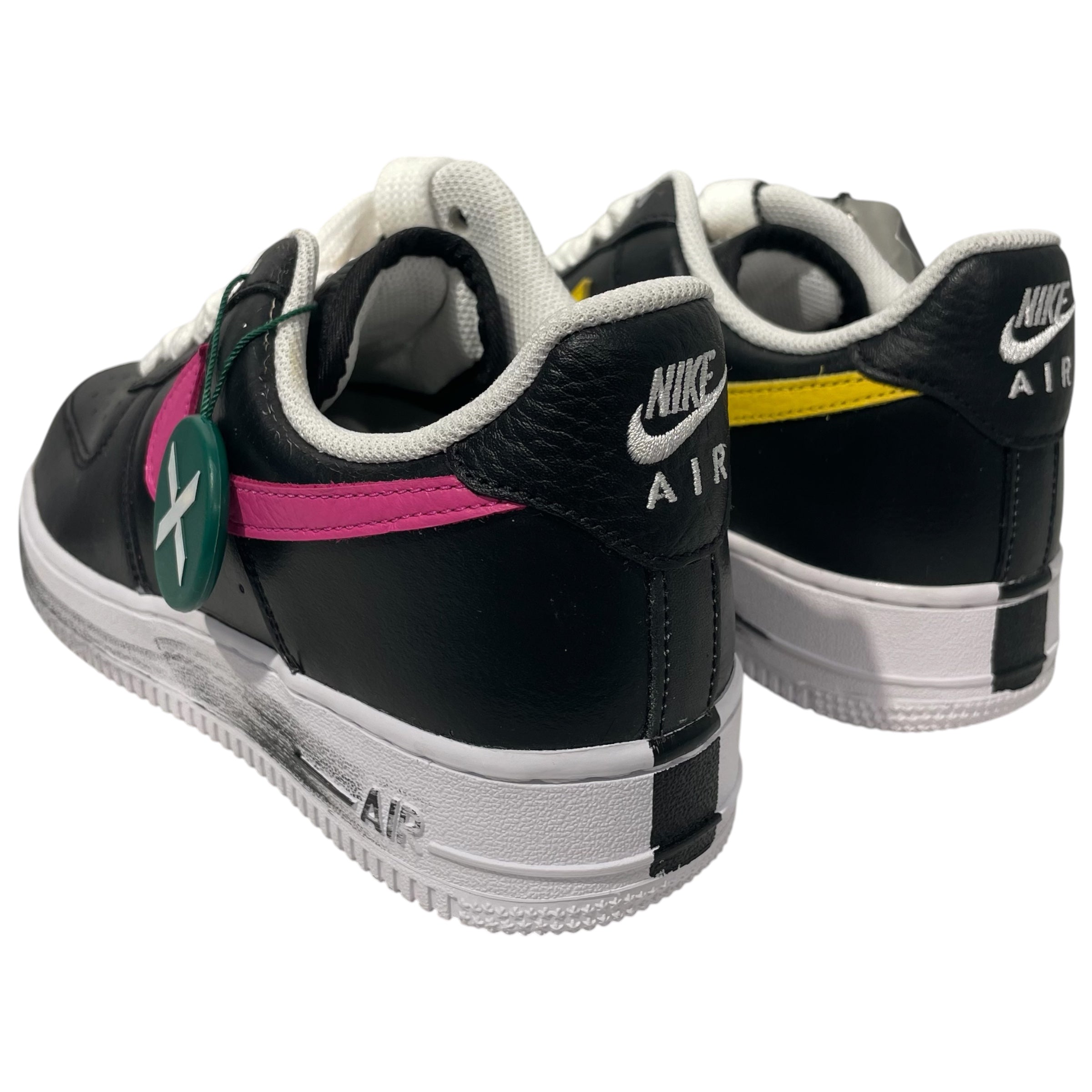 NIKE/Low-Sneakers/US 7.5/Leather/BLK/AIR FORCE 1 PARANOISE '07 view 2