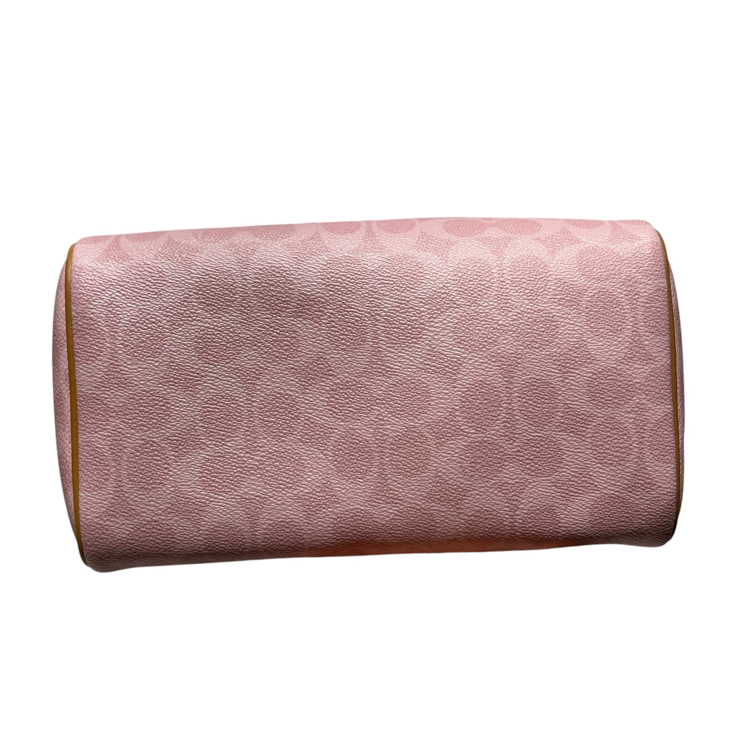 COACH/Bag/Leather/PNK/rowan monogram view 3