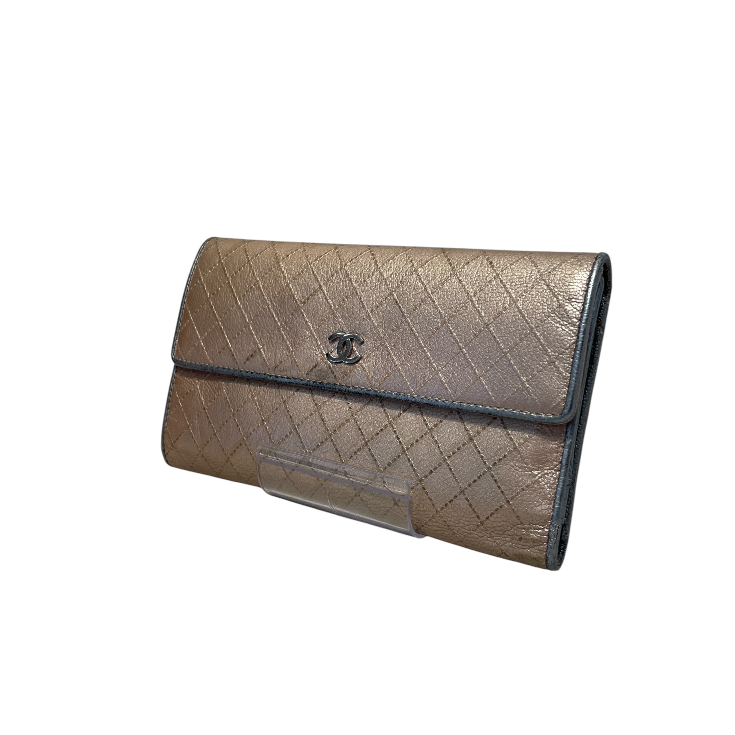 CHANNEL/Wallet/Leather/BEG/L's/Chaampagne Leather Wallet view 1