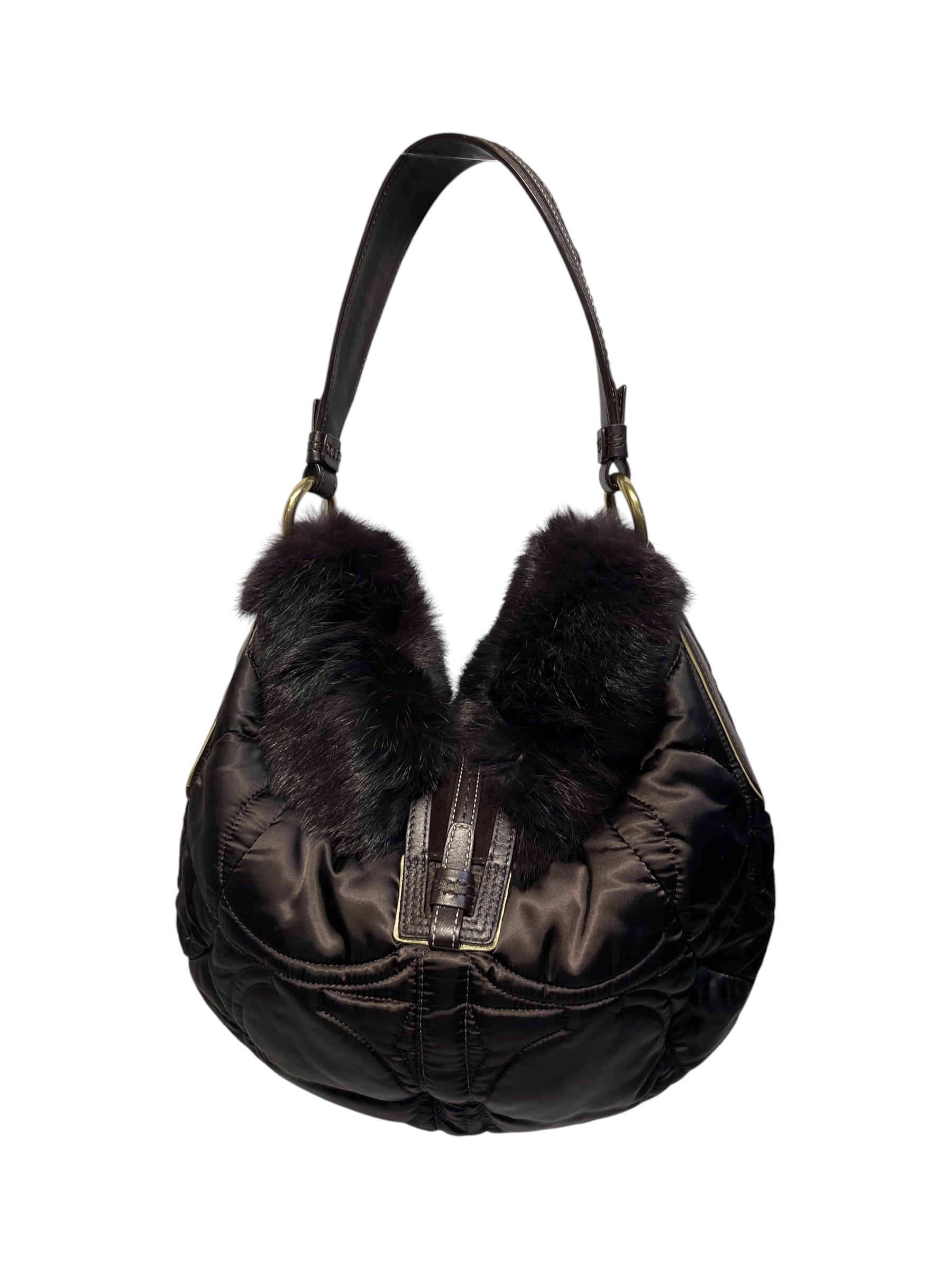 COACH/Hand Bag/BRW/Ski Soho Hobo Bag view 3