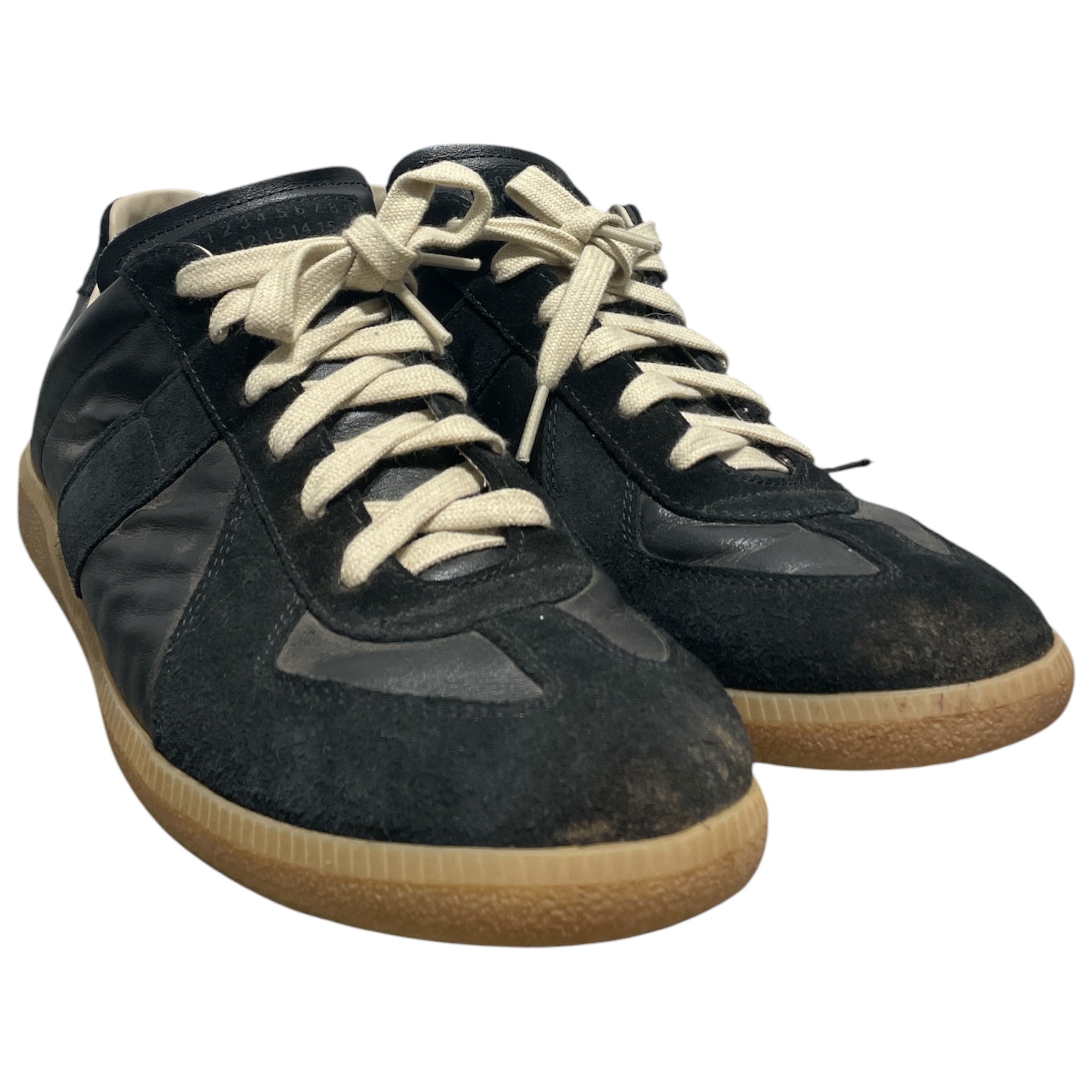 Maison Margiela/Low-Sneakers/EU 44/BLK/replica view 1