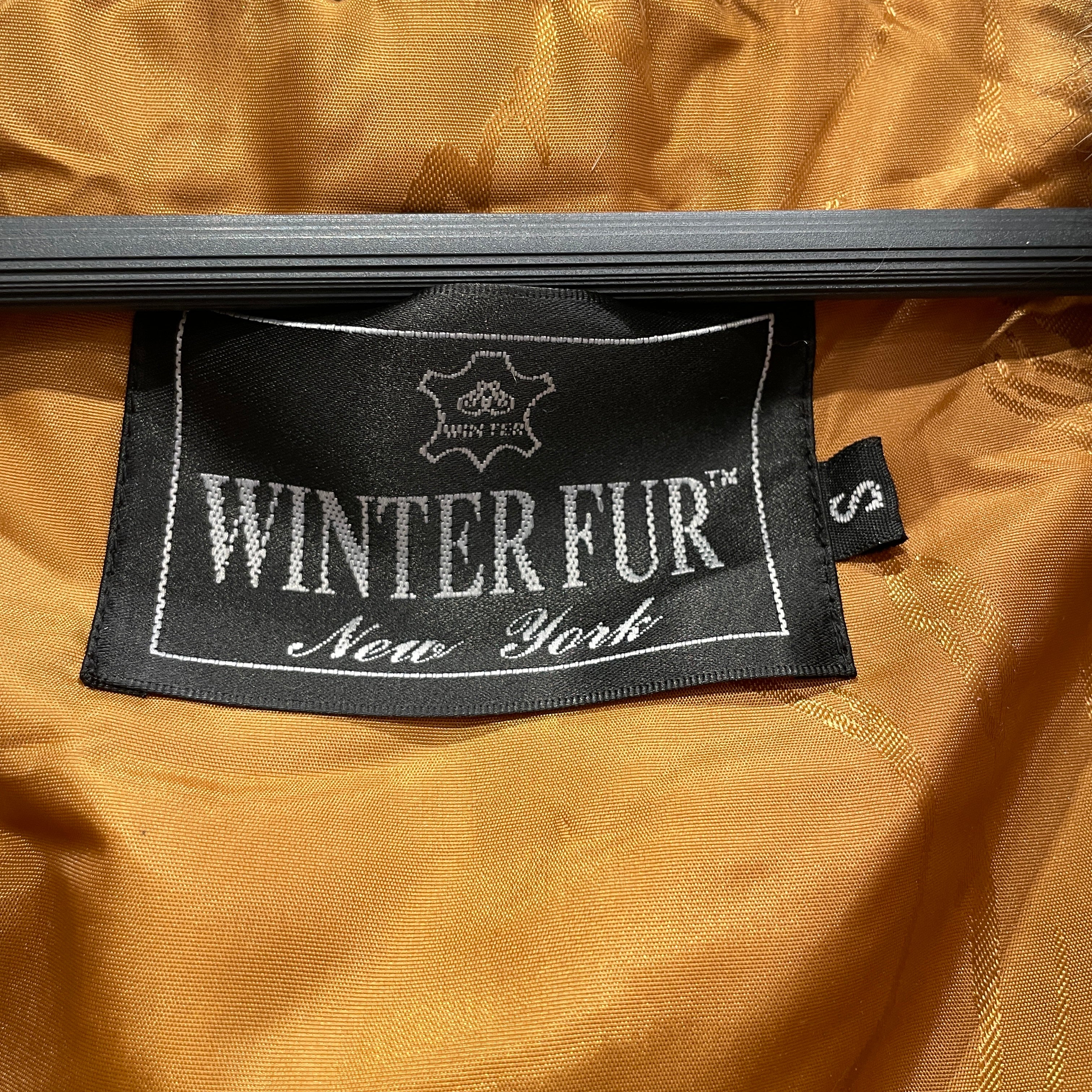 WINTER FUR /Zip Up Hoodie/S/Fur/BRW/100% RABBIT FUR view 3