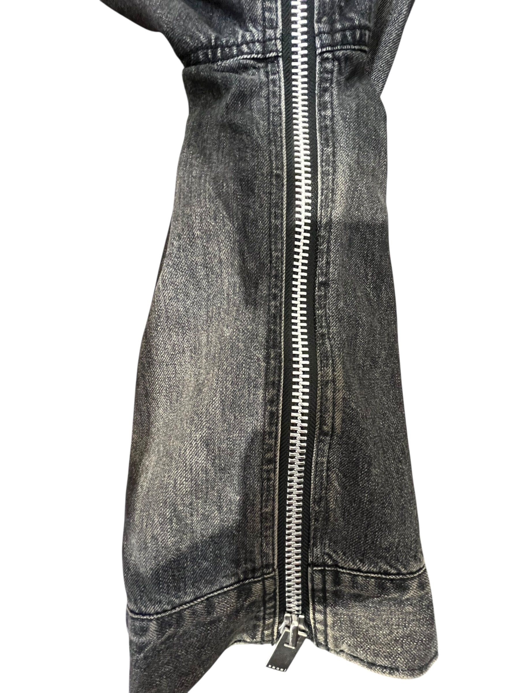 Sacai/Denim Jkt/3/Cotton/GRY/ZIPPERS view 4