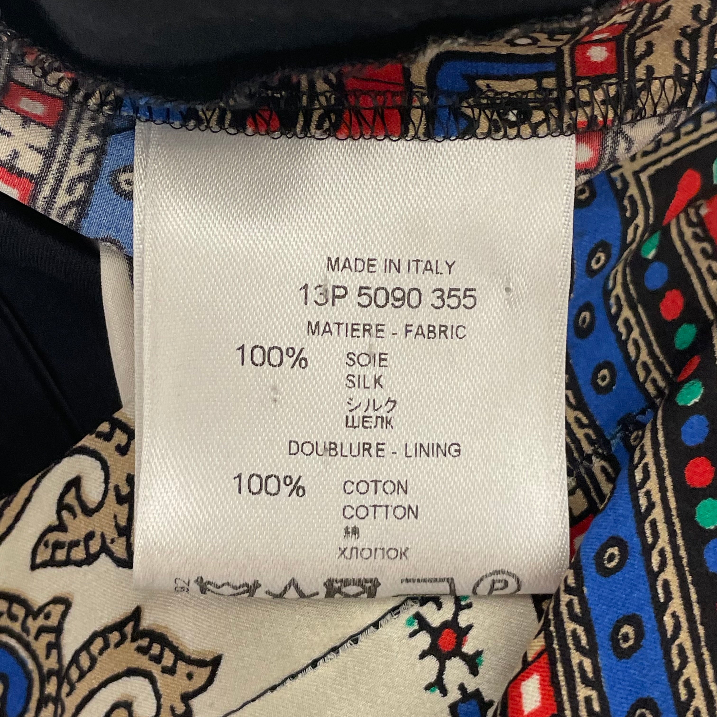 GIVENCHY/Straight Pants/38/Paisley/Silk/MLT/TAPESTRY PRINT TISCI ERA view 4