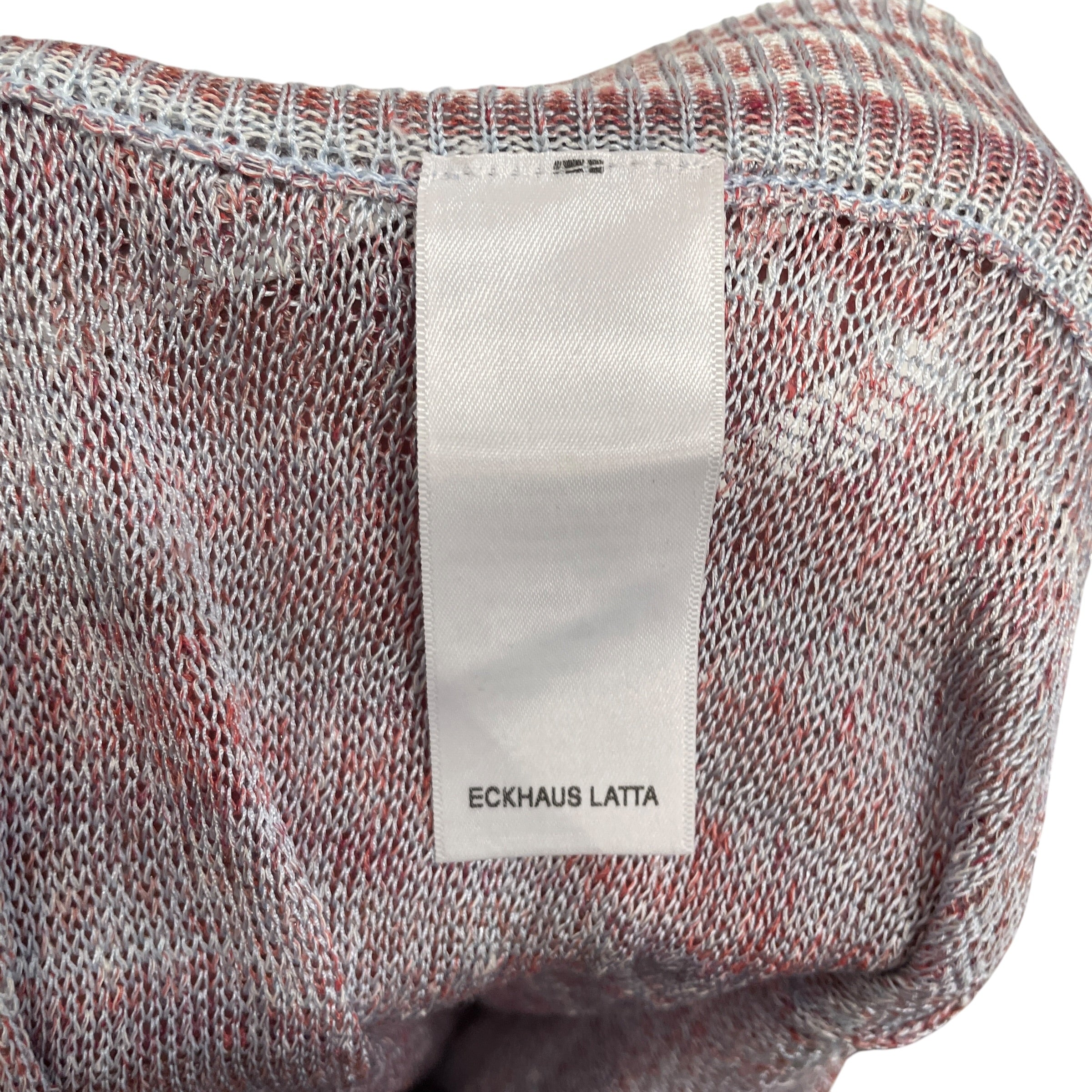 ECKHAUS LATTA/Wide Leg Pants/XL/All Over Print/Polyester/PPL/KNIT STRETCHY PANTS view 4