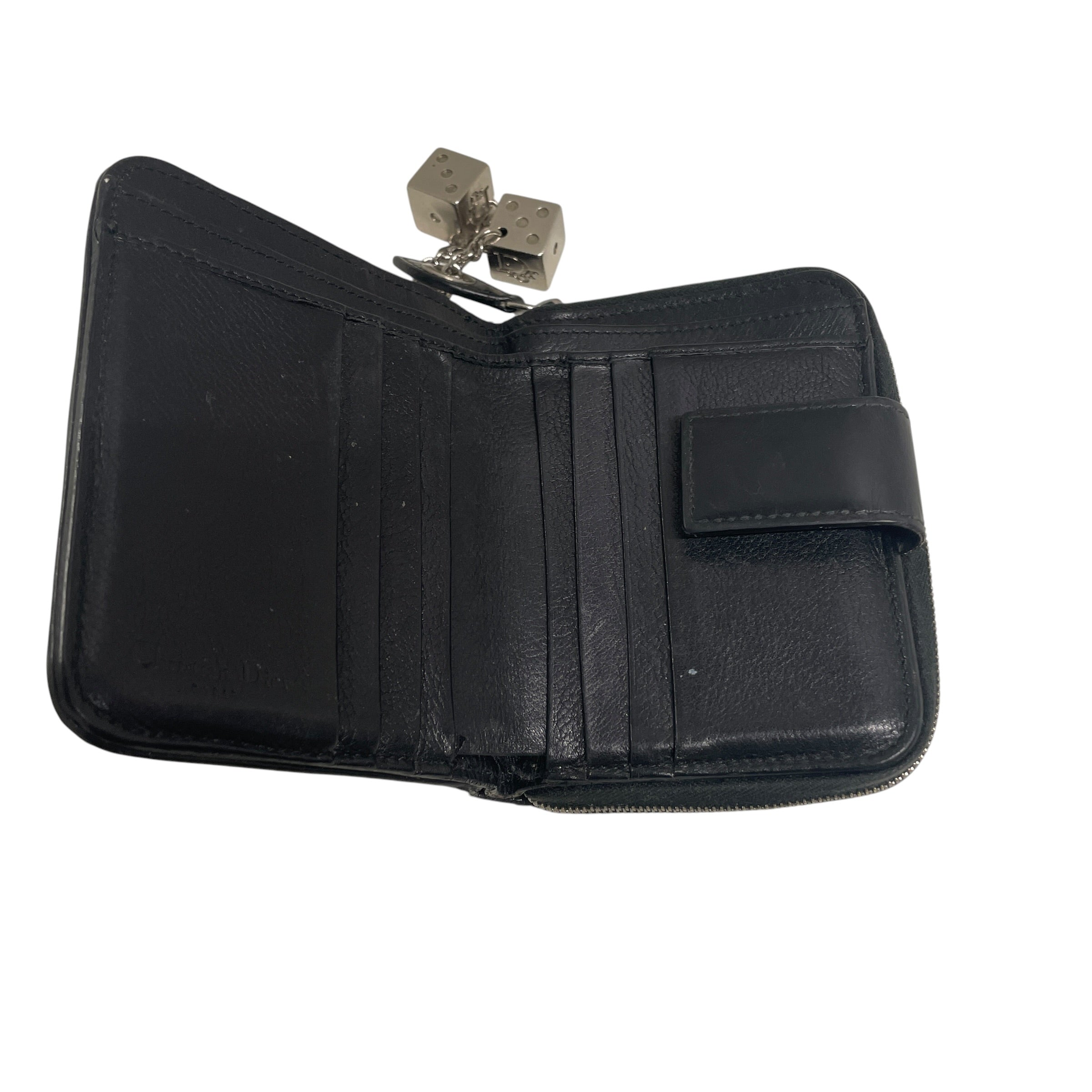 Christian Dior/Wallet/Leather/BLK/DICE / 8D9DGCJ view 5