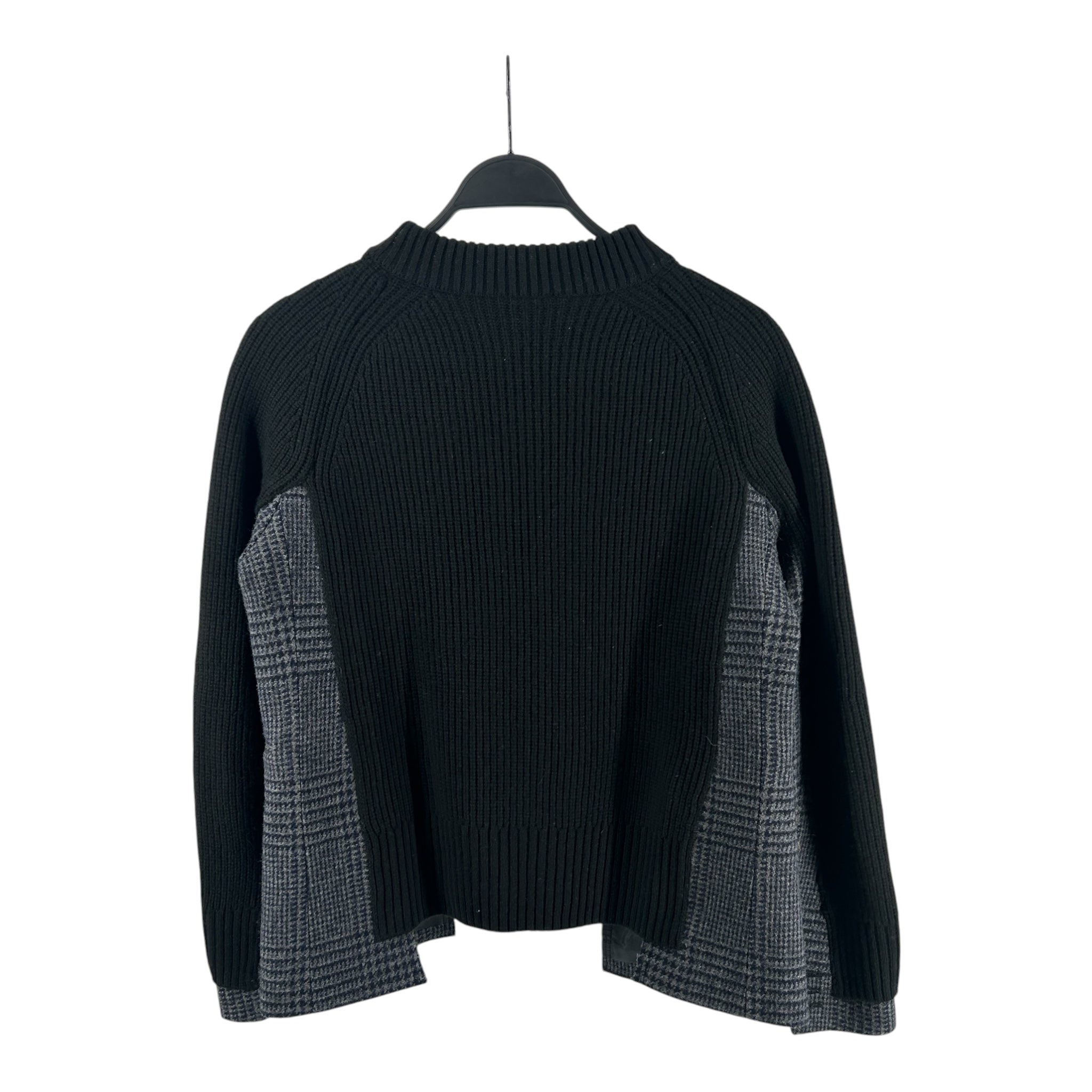 Sacai/Sweater/1/Wool/BLK/18-0020 view 2