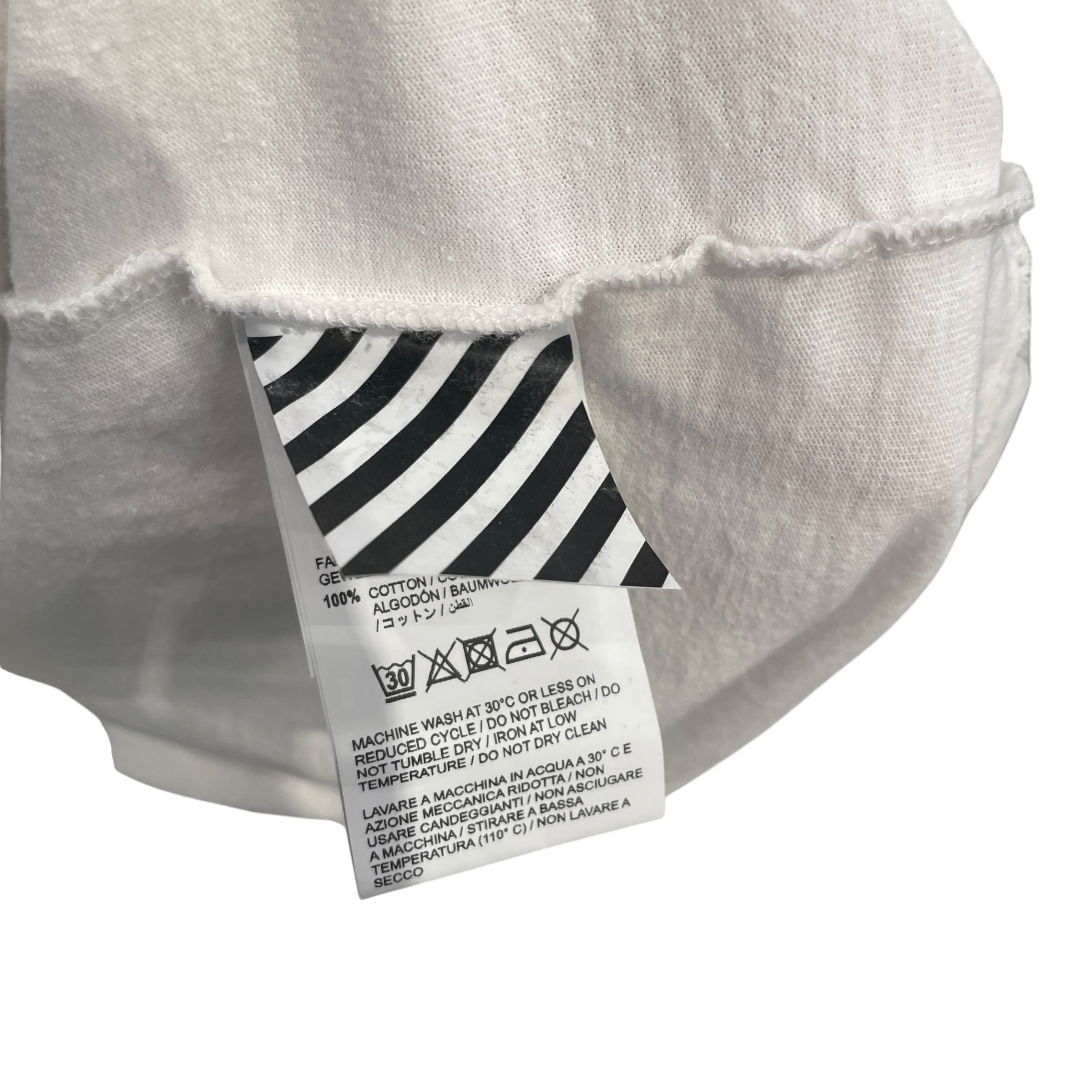OFF-WHITE/T-Shirt/S/Cotton/WHT/2013 view 4